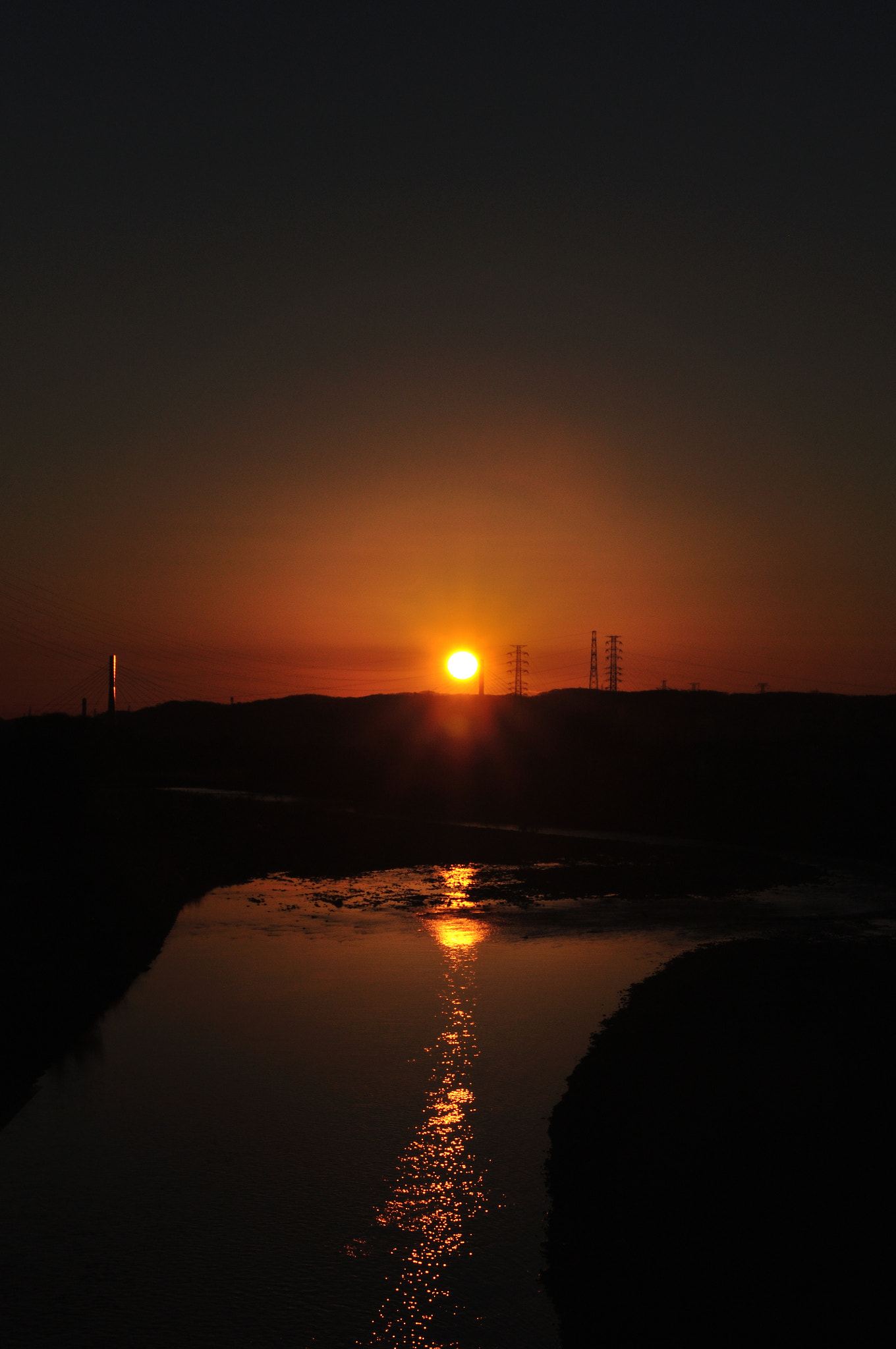 Nikon D5000 sample photo. First sunrise photography