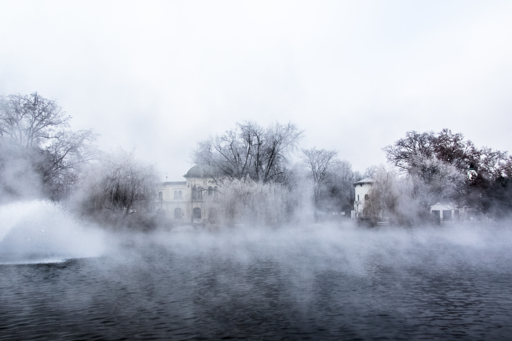 Canon EF-S 17-85mm F4-5.6 IS USM sample photo. Foggy morning photography