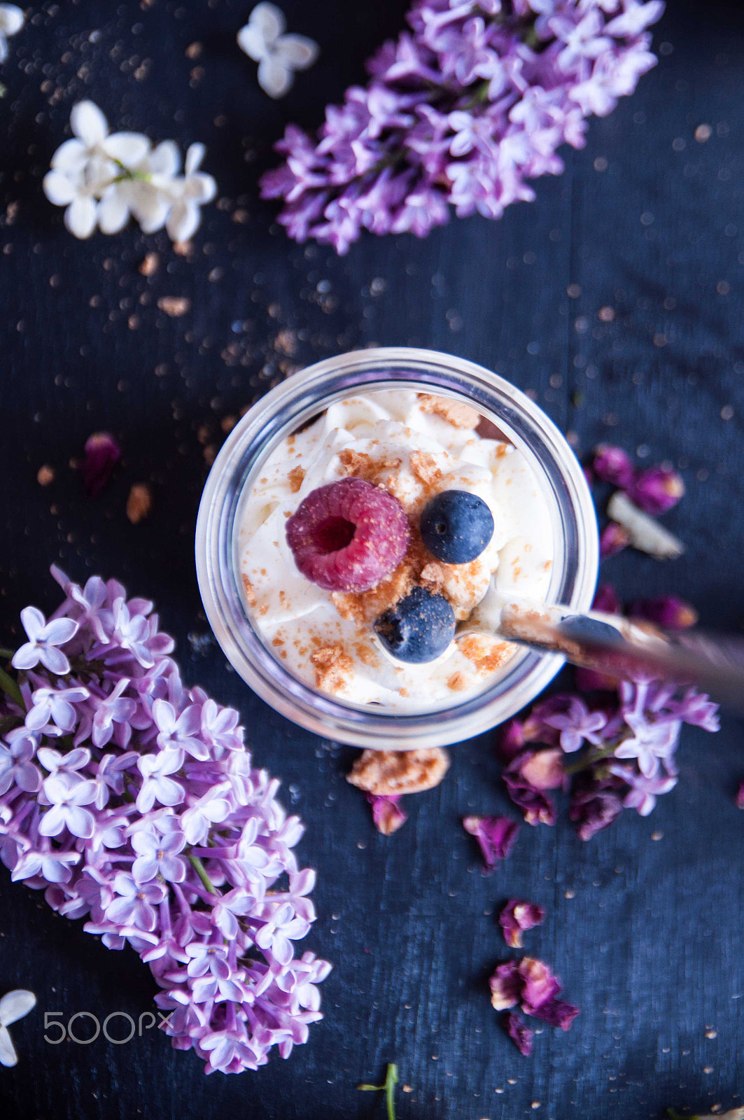 Nikon D5000 sample photo. Summer dessert photography