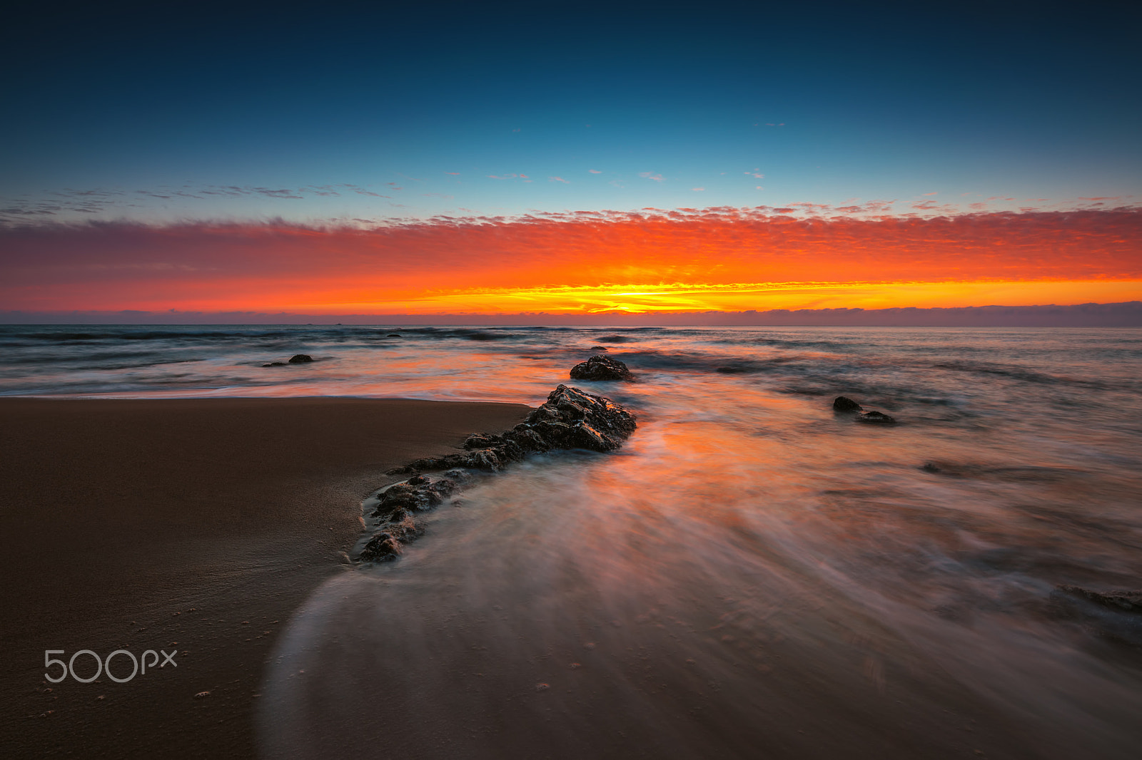 Canon EF 11-24mm F4L USM sample photo. Beautiful sunrise over the sea photography