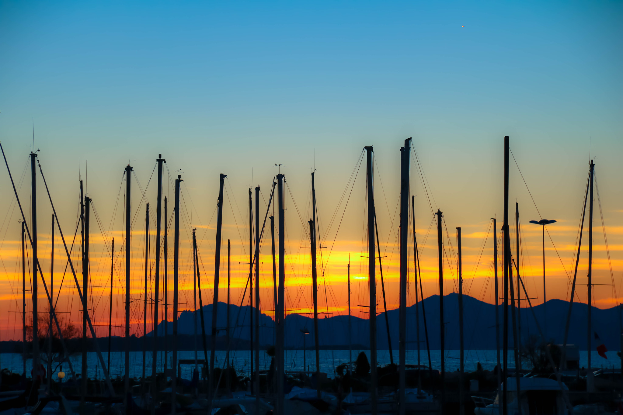 Canon EF-S 17-85mm F4-5.6 IS USM sample photo. A forest of masts photography
