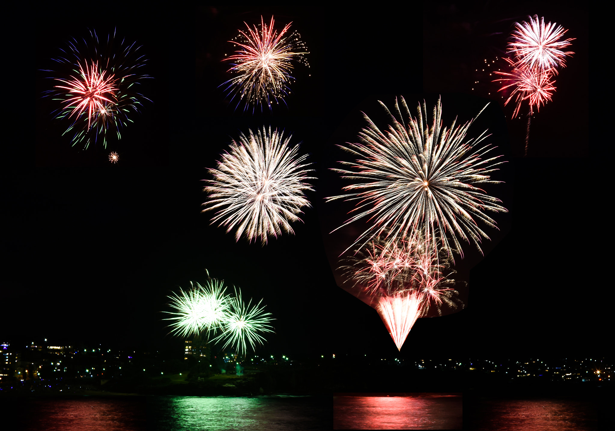 Nikon D7200 + Sigma 30mm F1.4 EX DC HSM sample photo. Fireworks photography