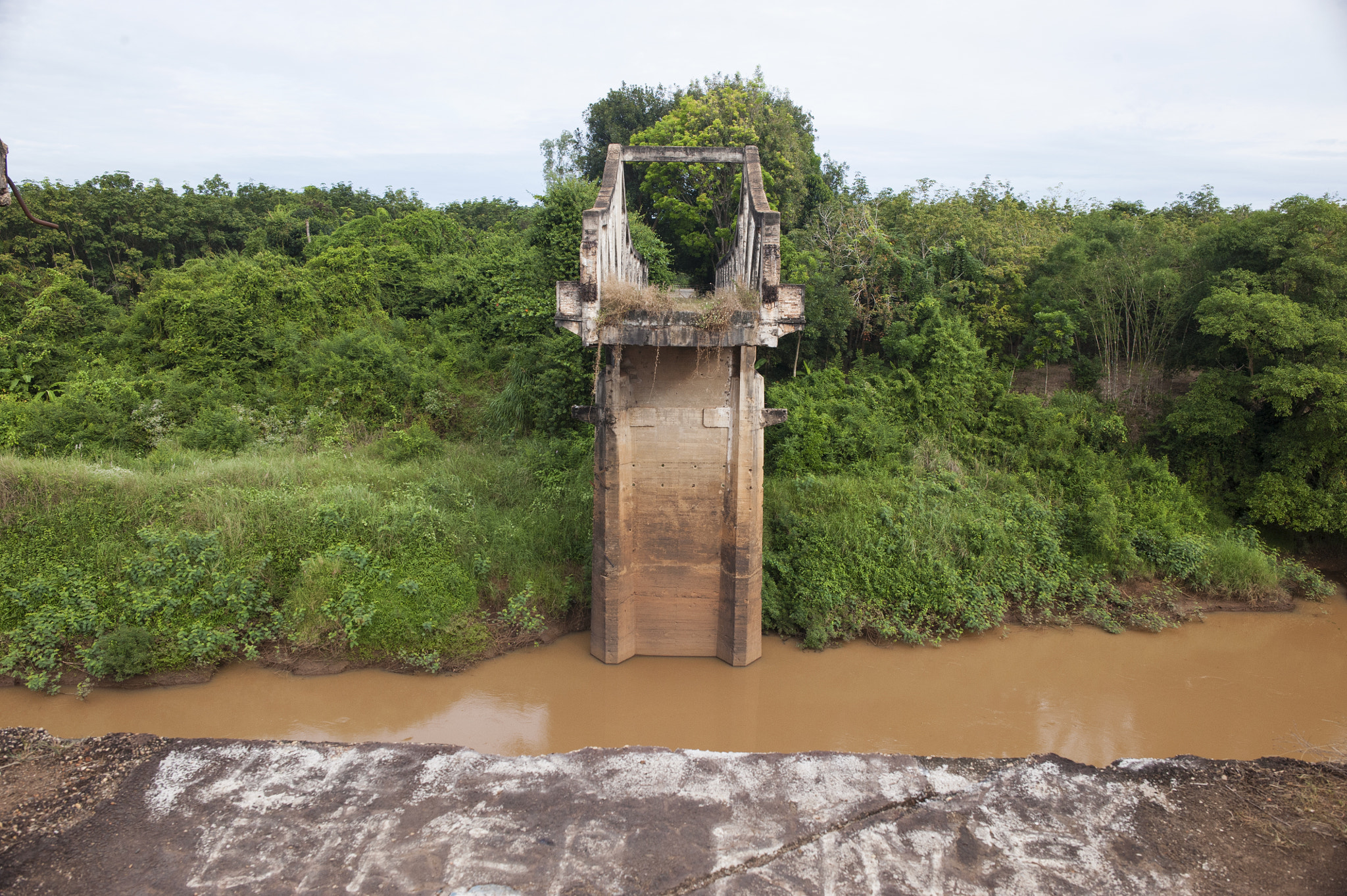 Samyang 12mm F2.8 ED AS NCS Fisheye sample photo. Broken bridge photography