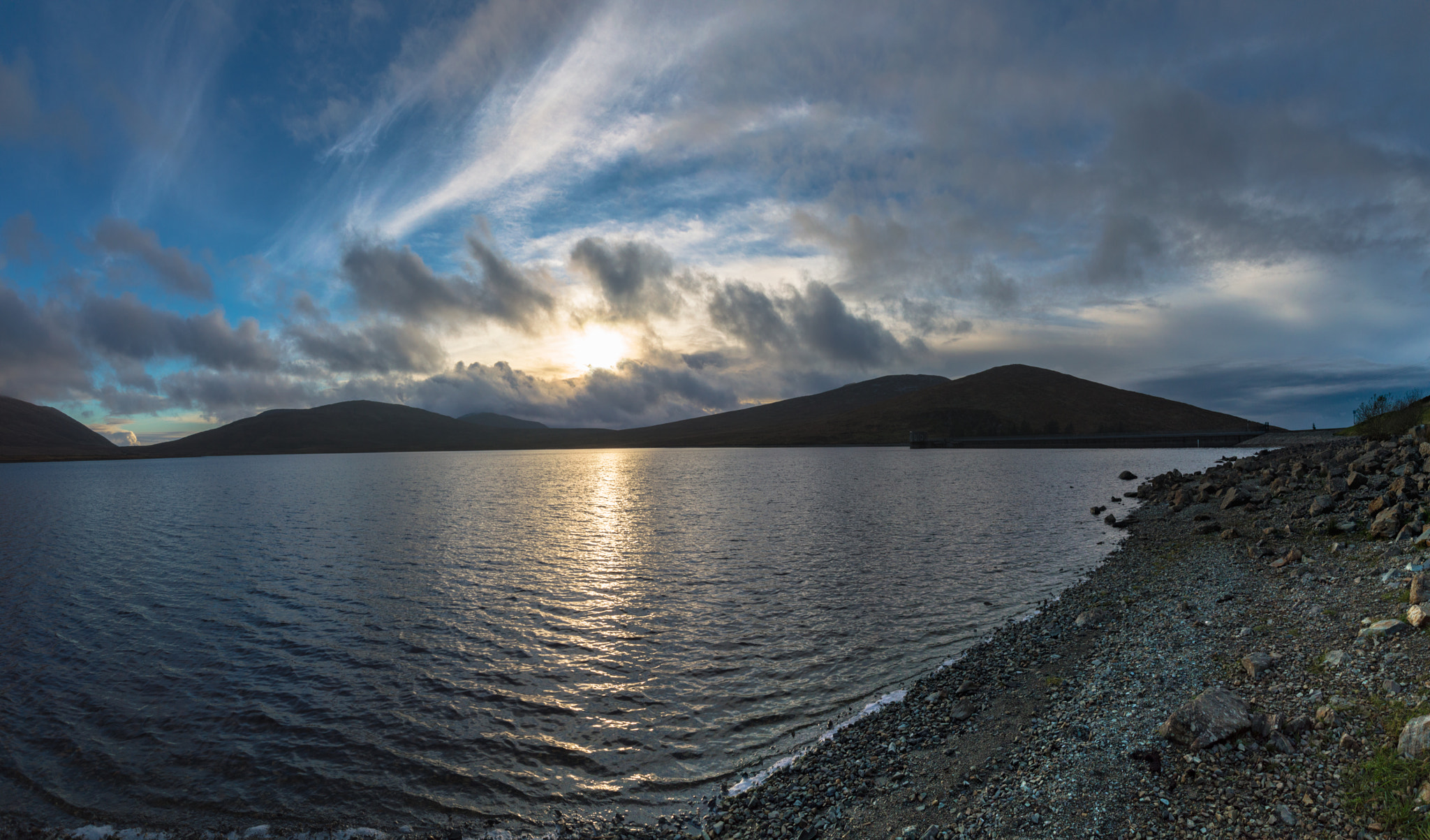 Nikon D3200 + Sigma 10-20mm F3.5 EX DC HSM sample photo. Spelga reservoir photography