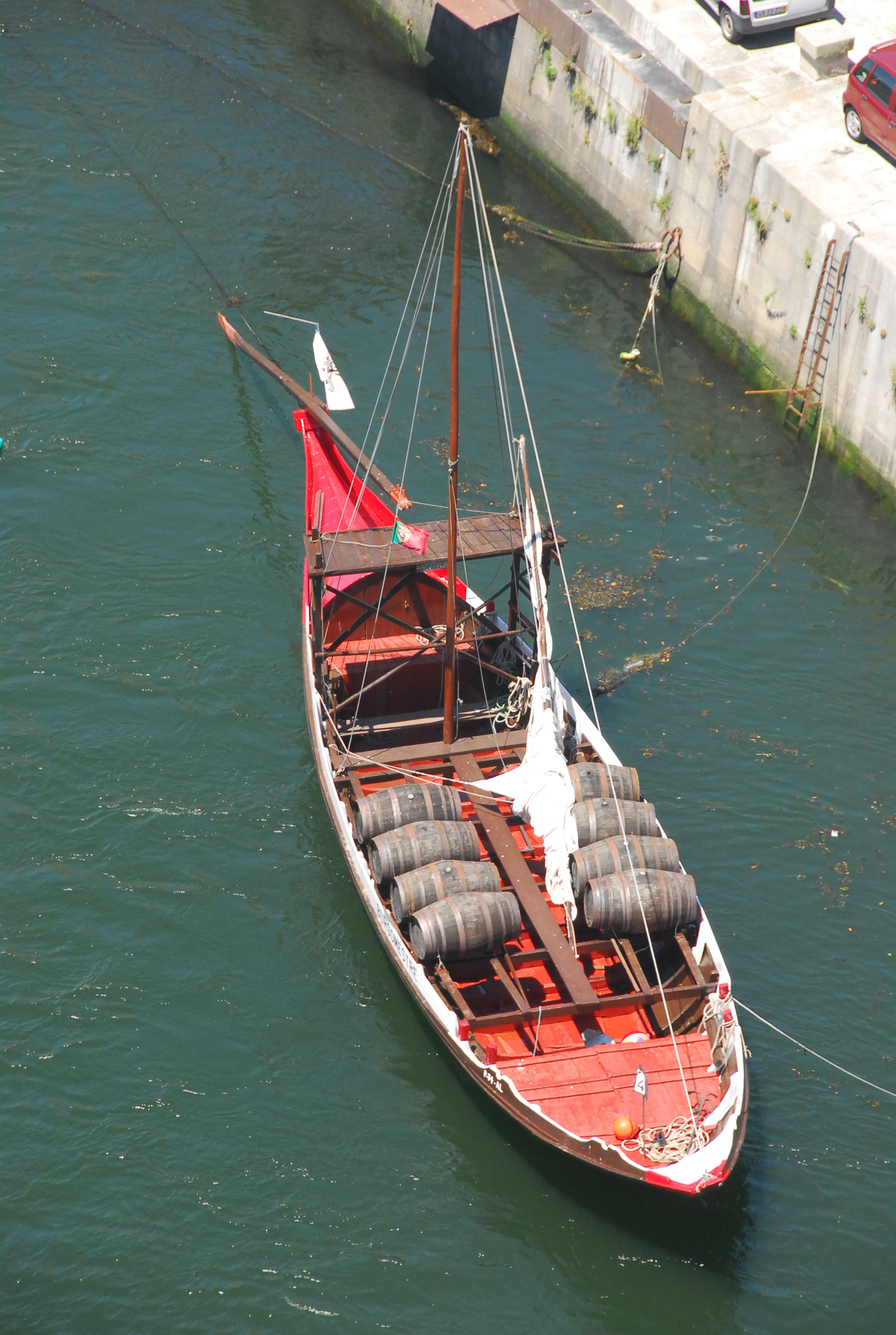 Nikon D200 sample photo. Barco rabelo photography