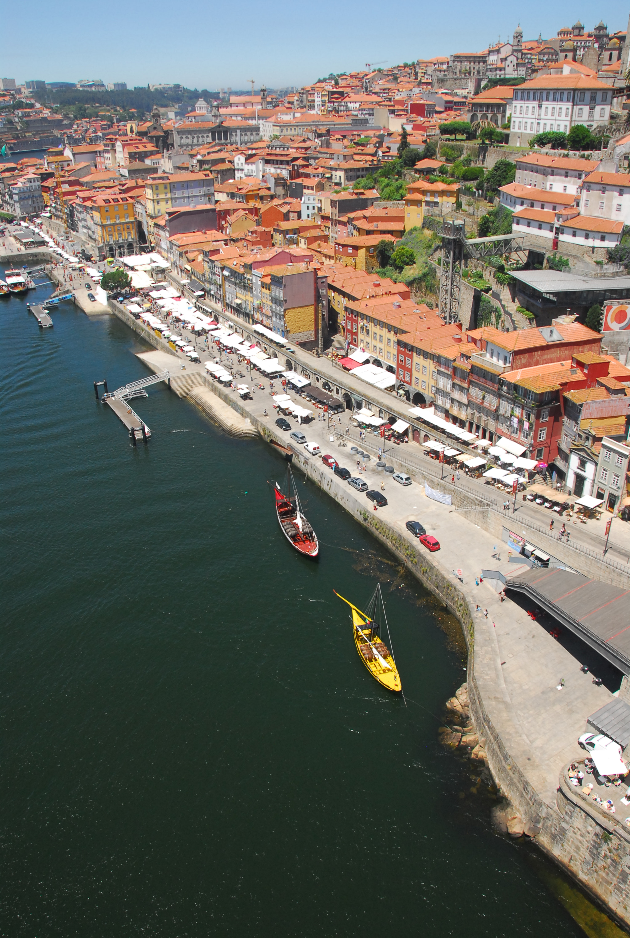 Nikon D200 sample photo. Ribeira do porto photography