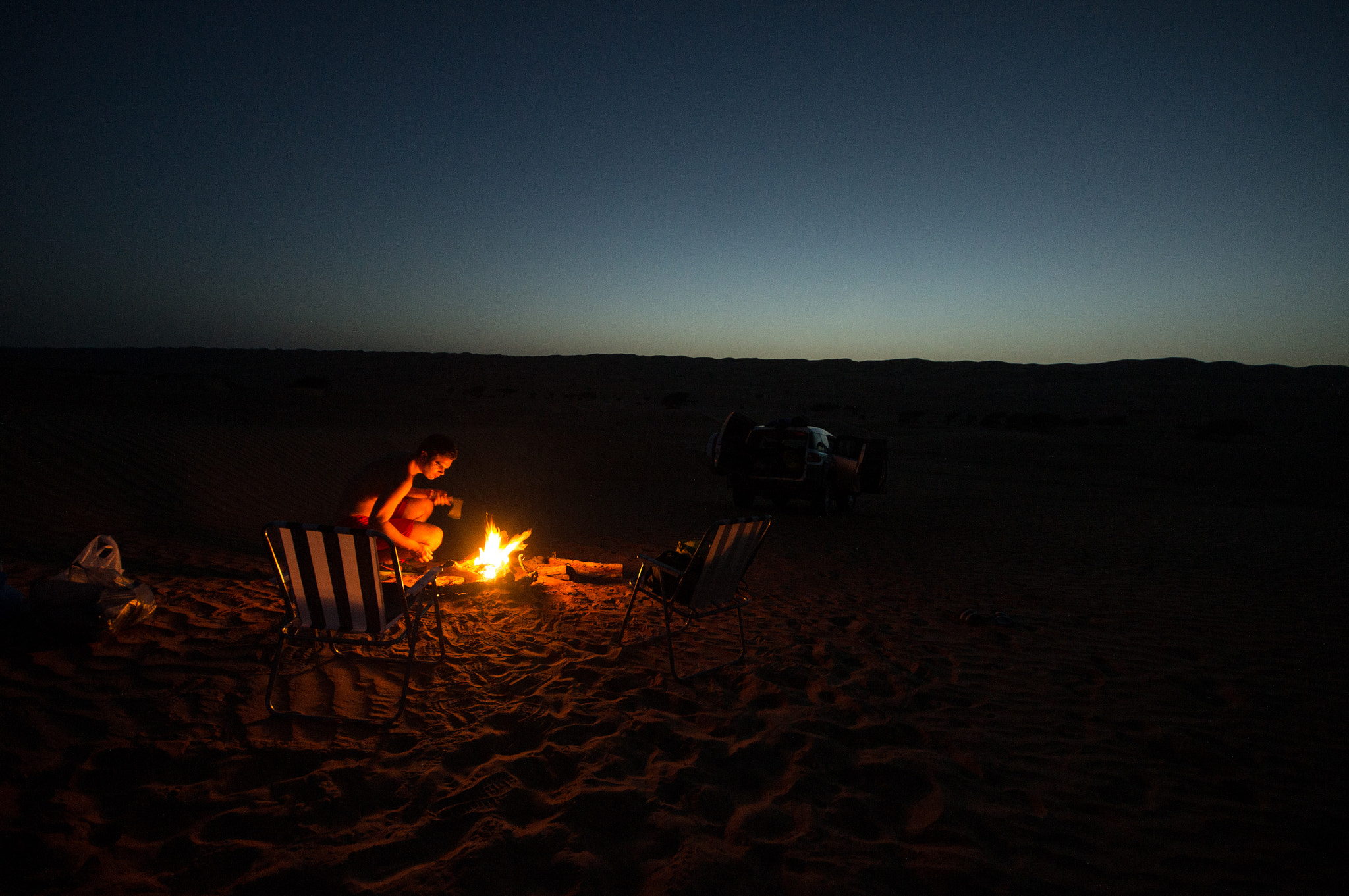 Sigma AF 10-20mm F4-5.6 EX DC sample photo. Desert camp photography