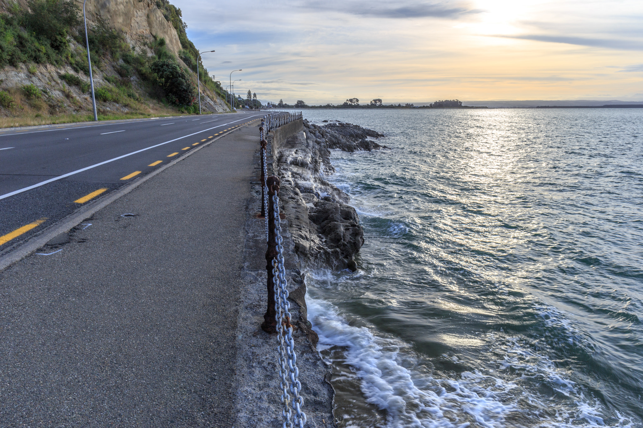 Canon EF 24mm F2.8 IS USM sample photo. Nelson coast photography