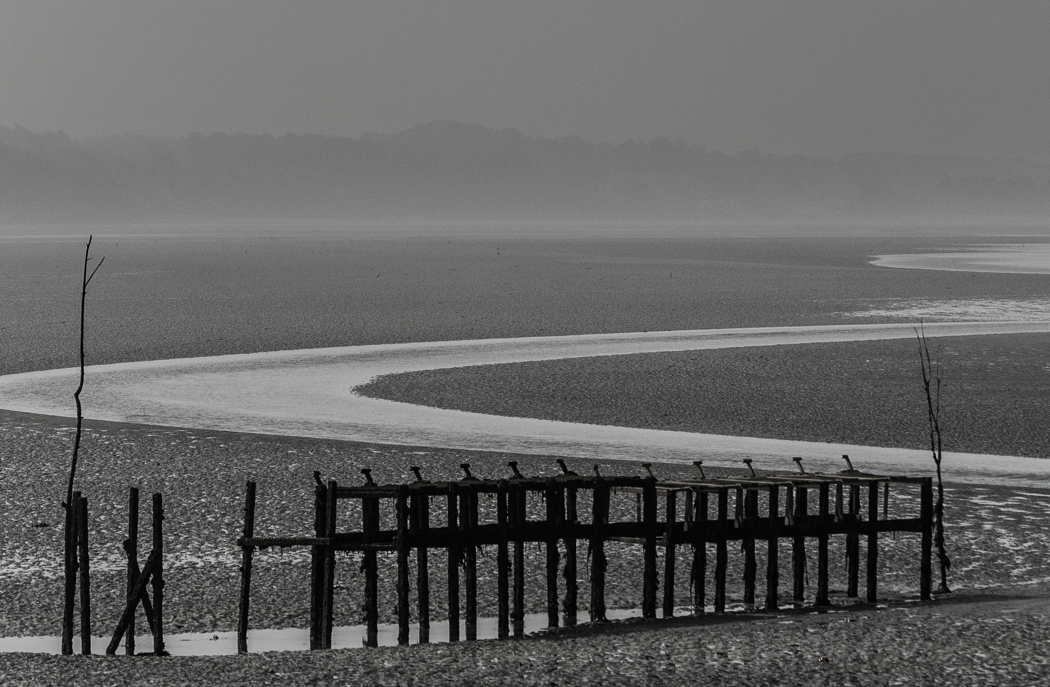 Sigma 70-300mm F4-5.6 APO DG Macro sample photo. Low tide photography