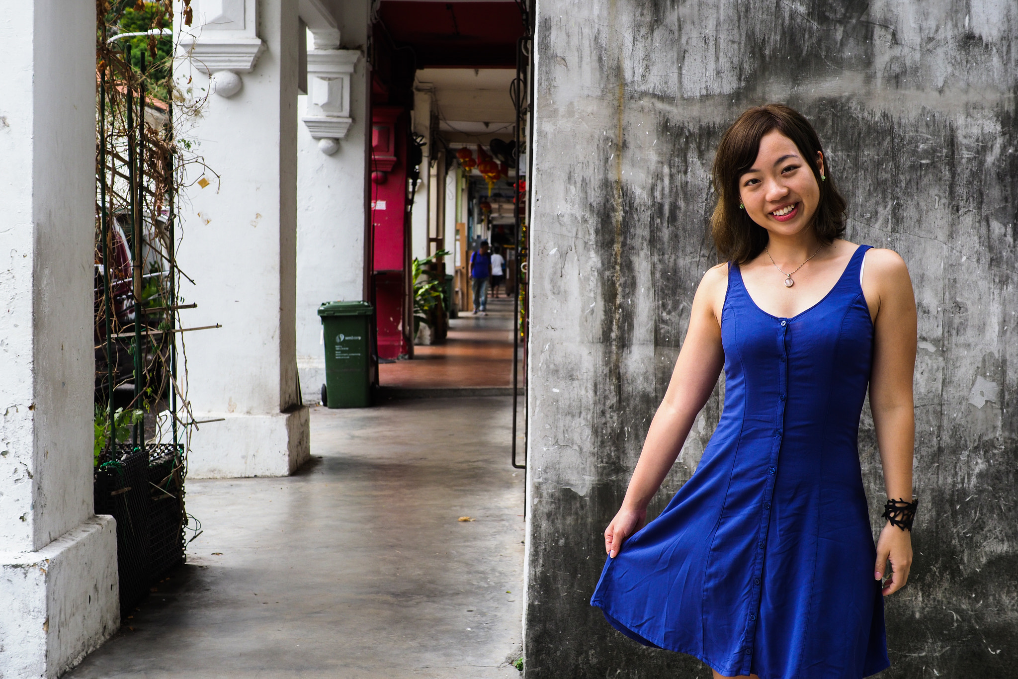 Panasonic Leica DG Summilux 25mm F1.4 II ASPH sample photo. Blue and black photography