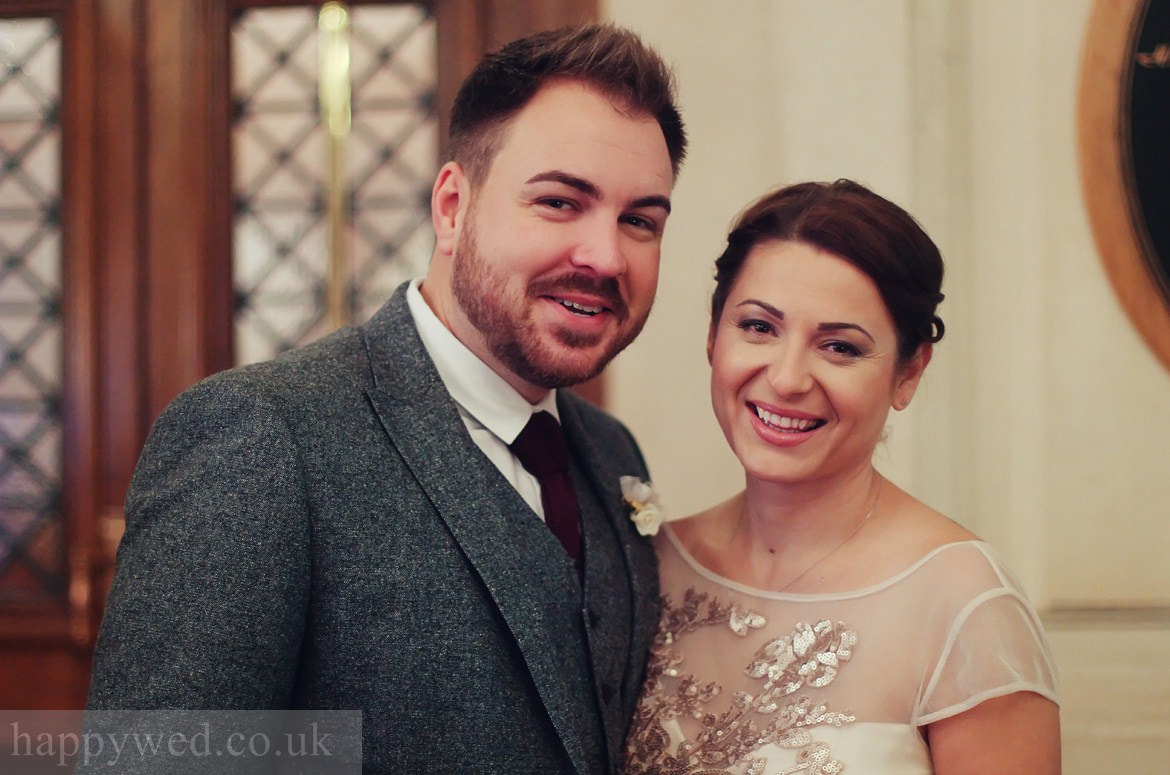 Canon EOS 700D (EOS Rebel T5i / EOS Kiss X7i) + Canon EF 50mm F1.4 USM sample photo. Cardiff city hall marriage photography