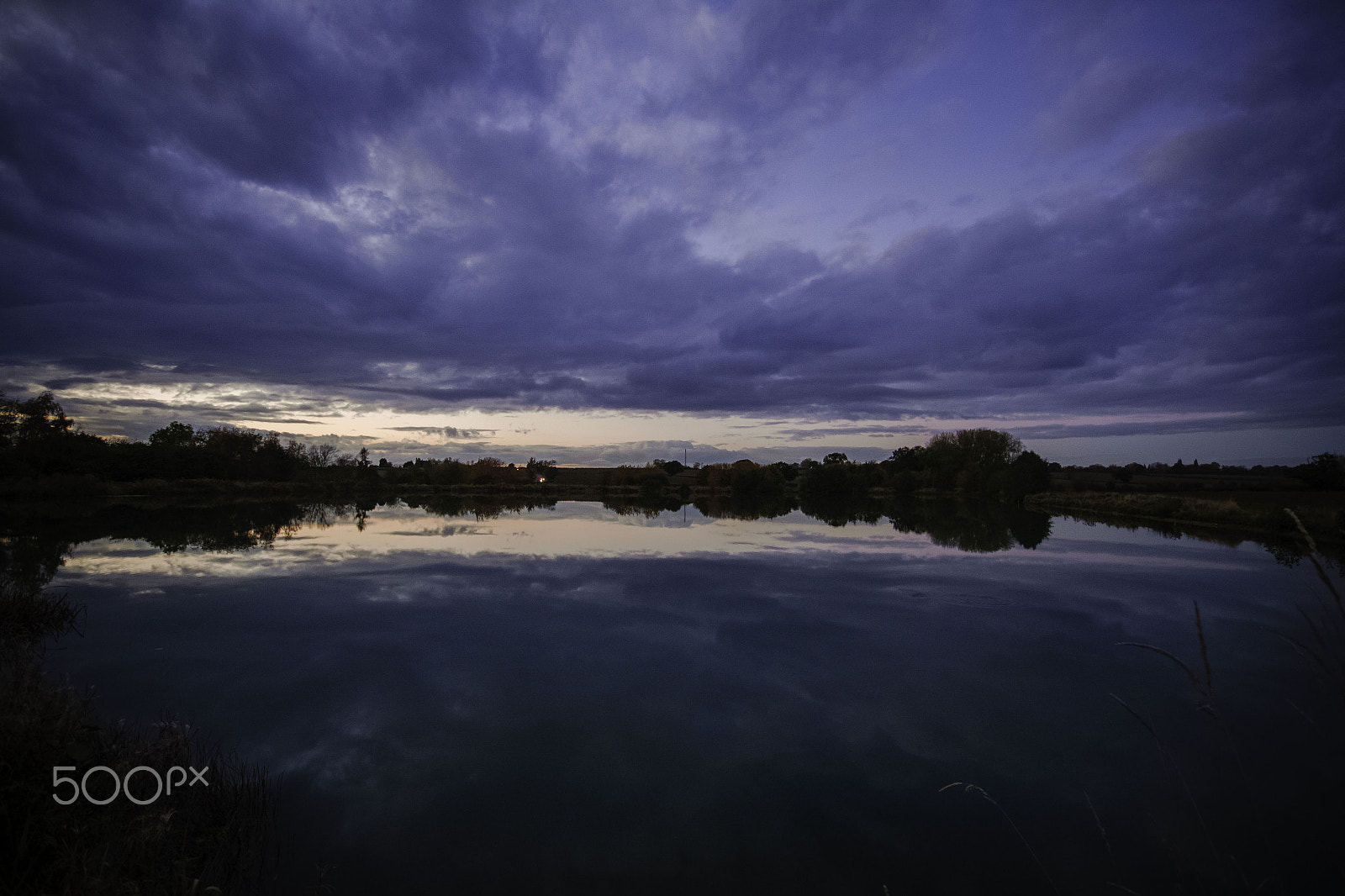 Canon EOS 100D (EOS Rebel SL1 / EOS Kiss X7) sample photo. Reflection of dramatic sky photography