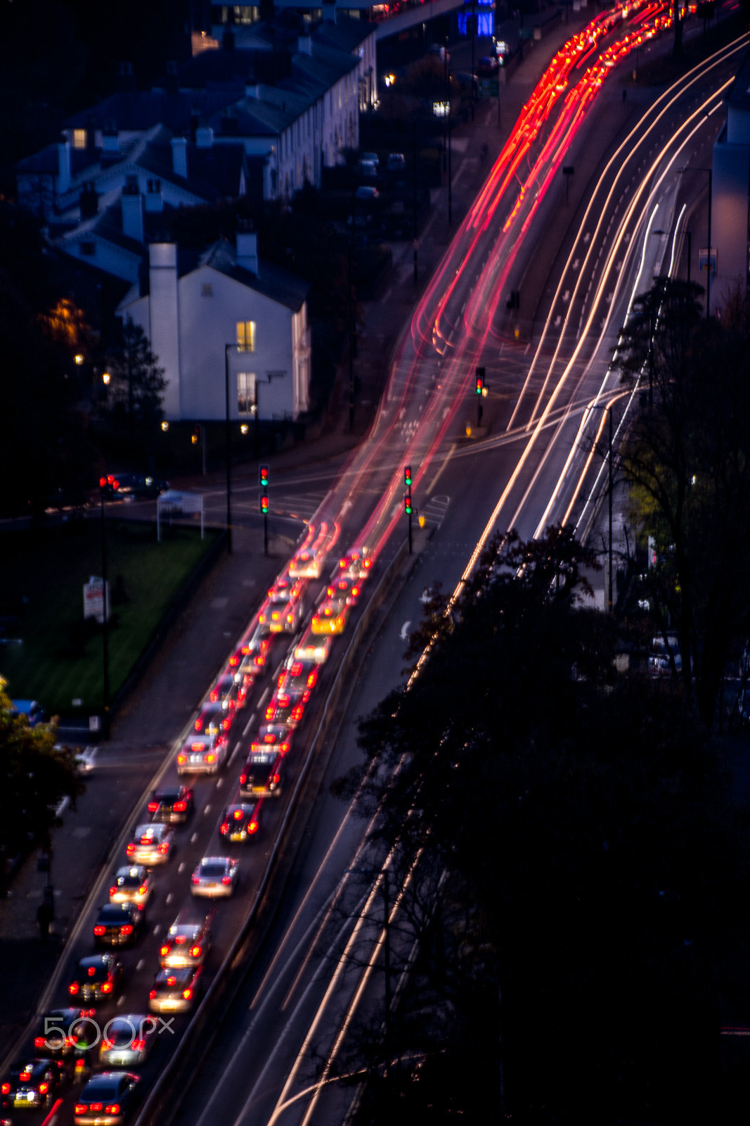 Canon EOS 100D (EOS Rebel SL1 / EOS Kiss X7) sample photo. Rush hour exodus from birmingham photography
