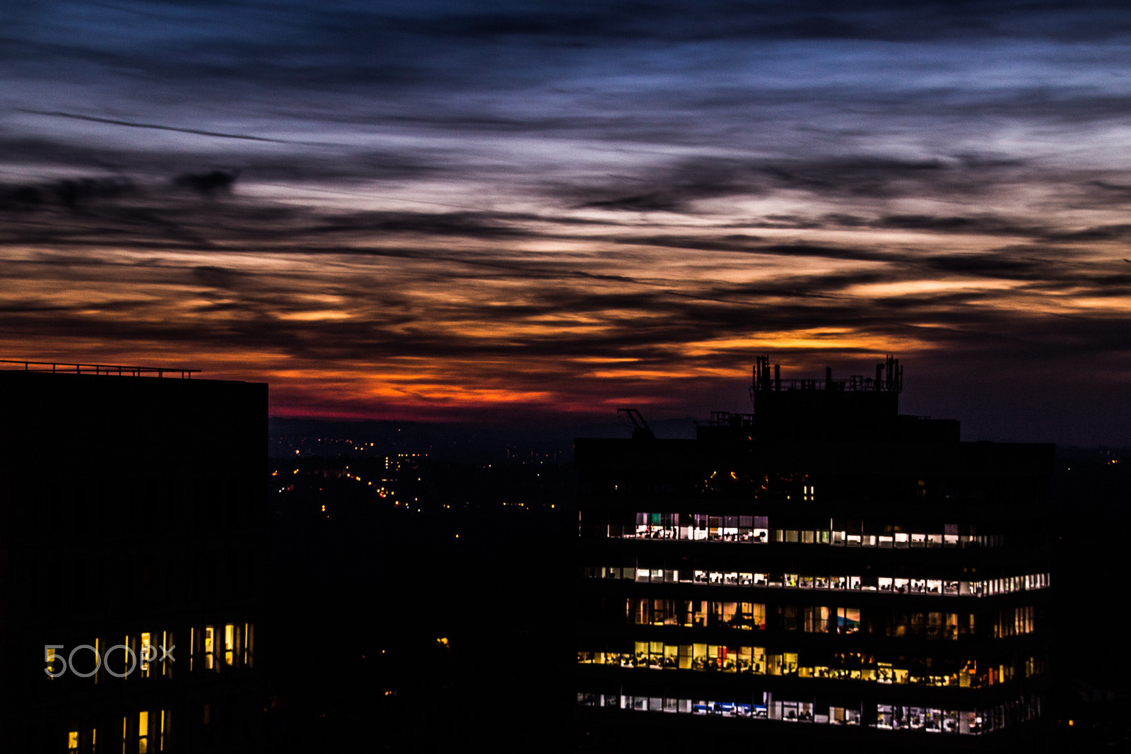 Canon EOS 100D (EOS Rebel SL1 / EOS Kiss X7) sample photo. Halloween sunset in birmingham photography