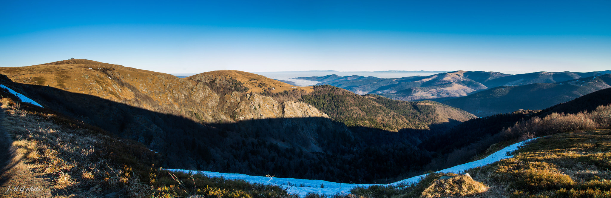 Pentax K-30 sample photo. Panorama du hohneck photography