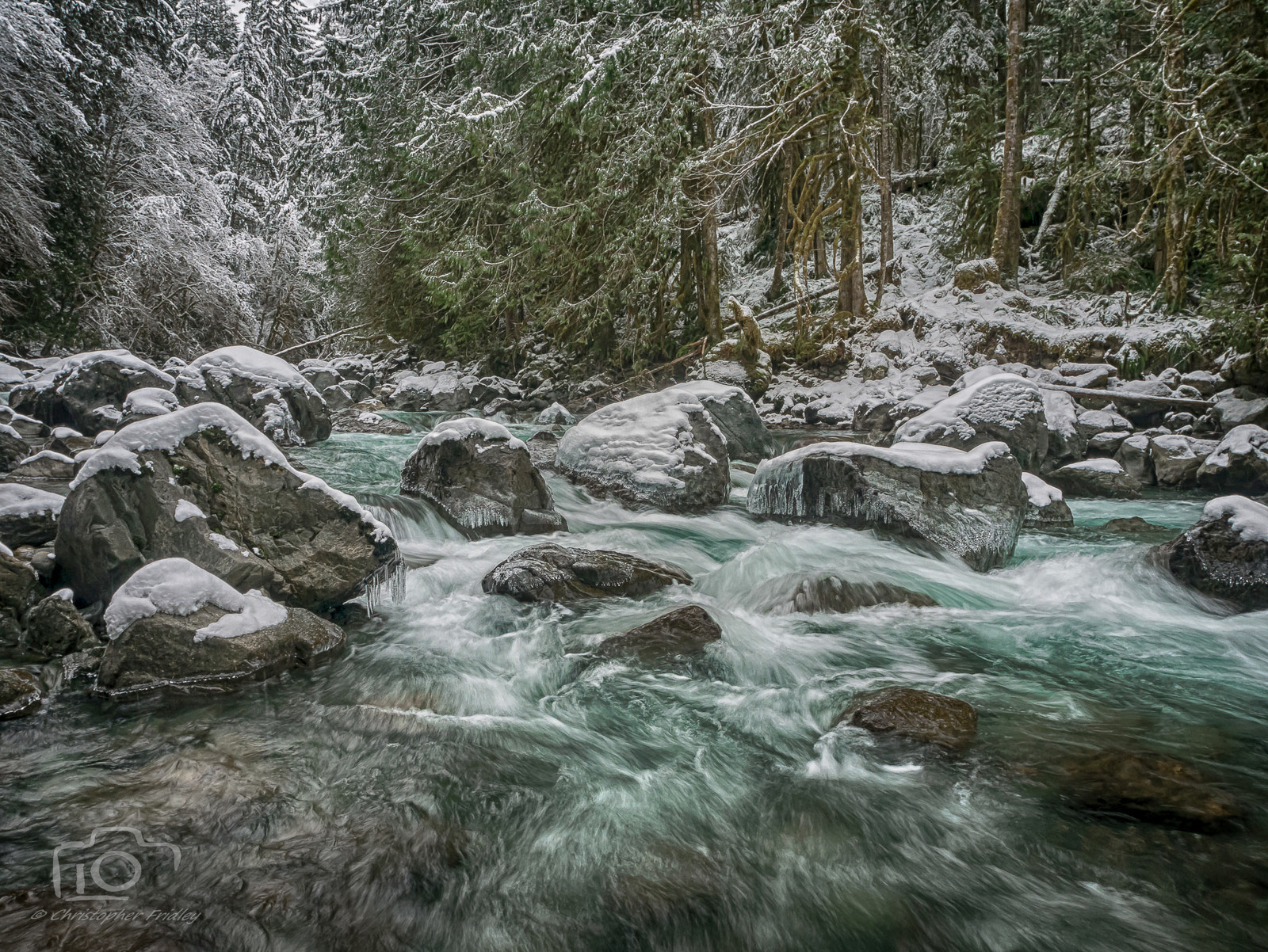 Panasonic Lumix DMC-GX7 sample photo. Winter nooksack hdr photography