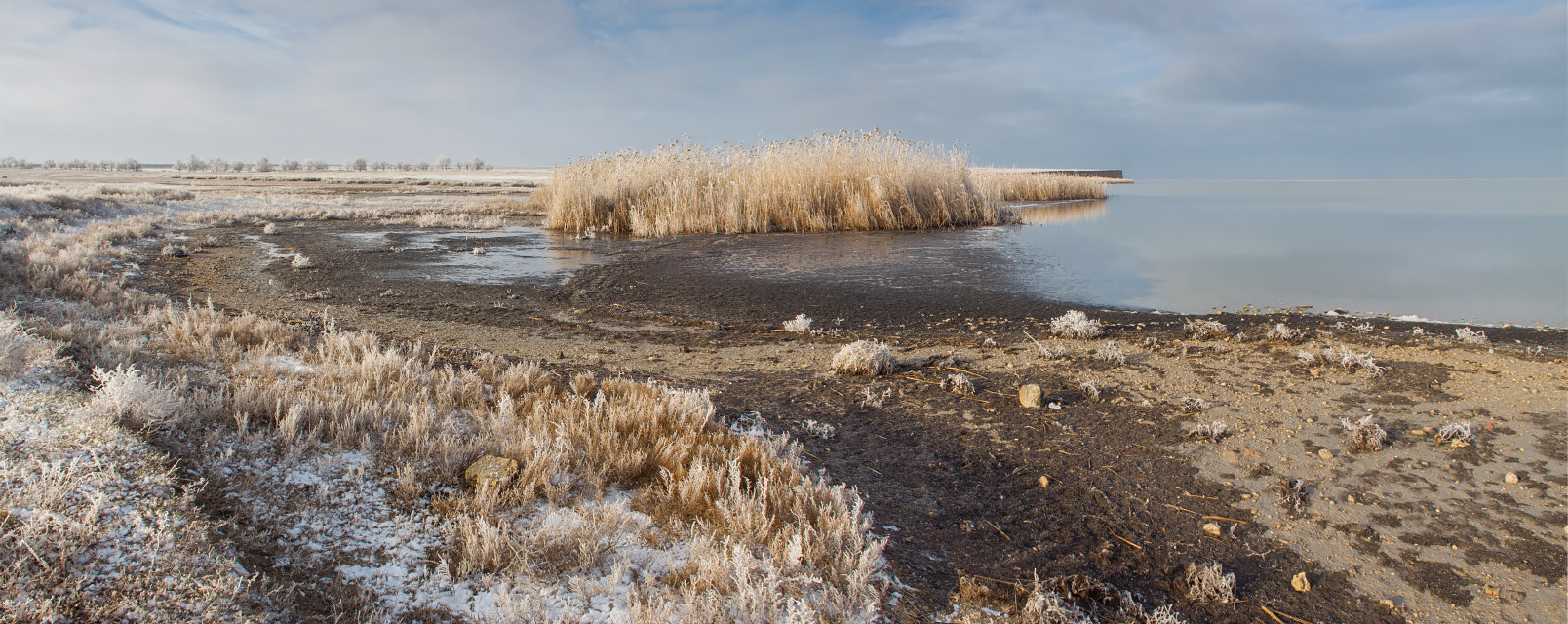 Canon EOS 50D sample photo. Shore of salt lake photography