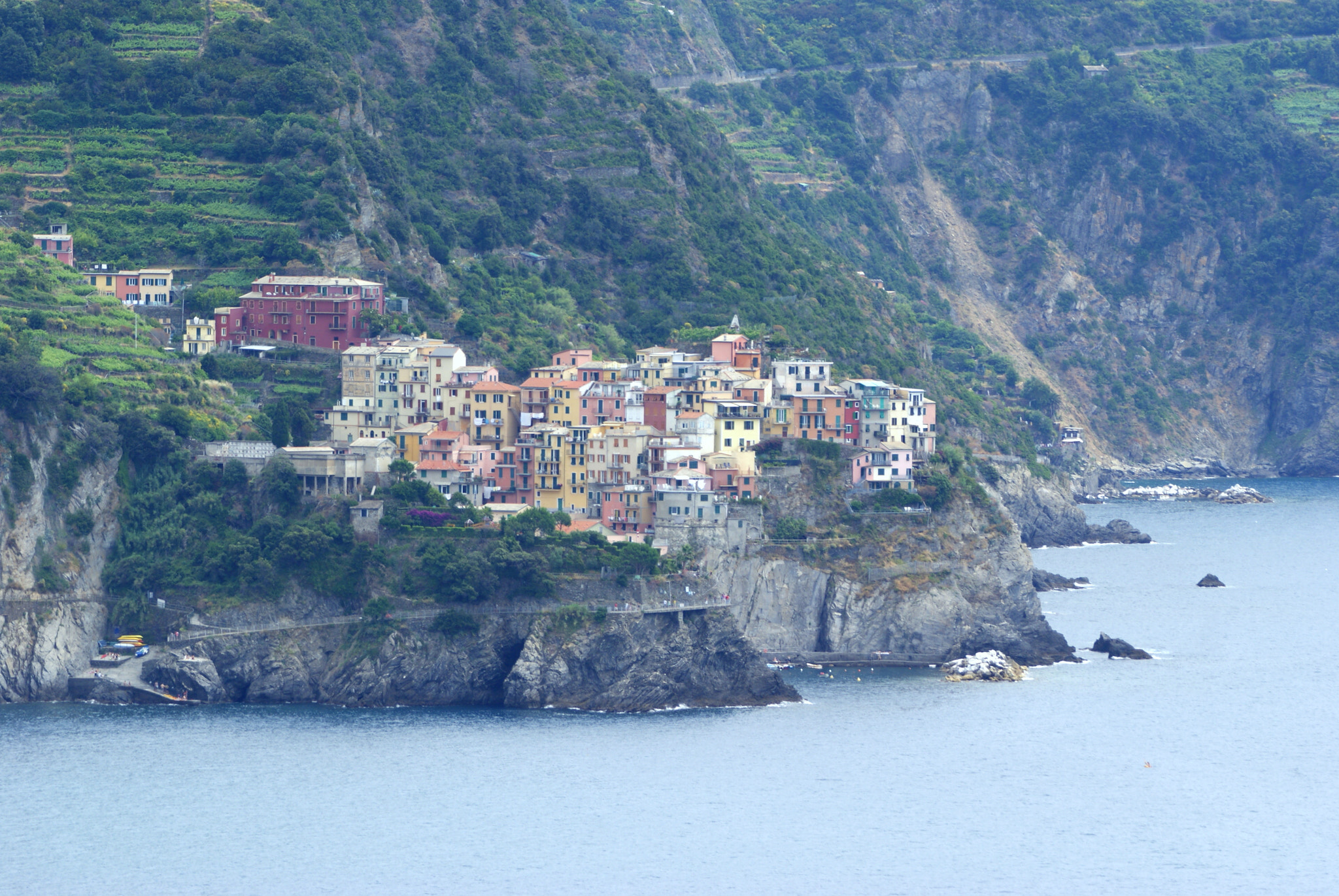 Sony Alpha DSLR-A300 sample photo. Cinque terre, manarola photography