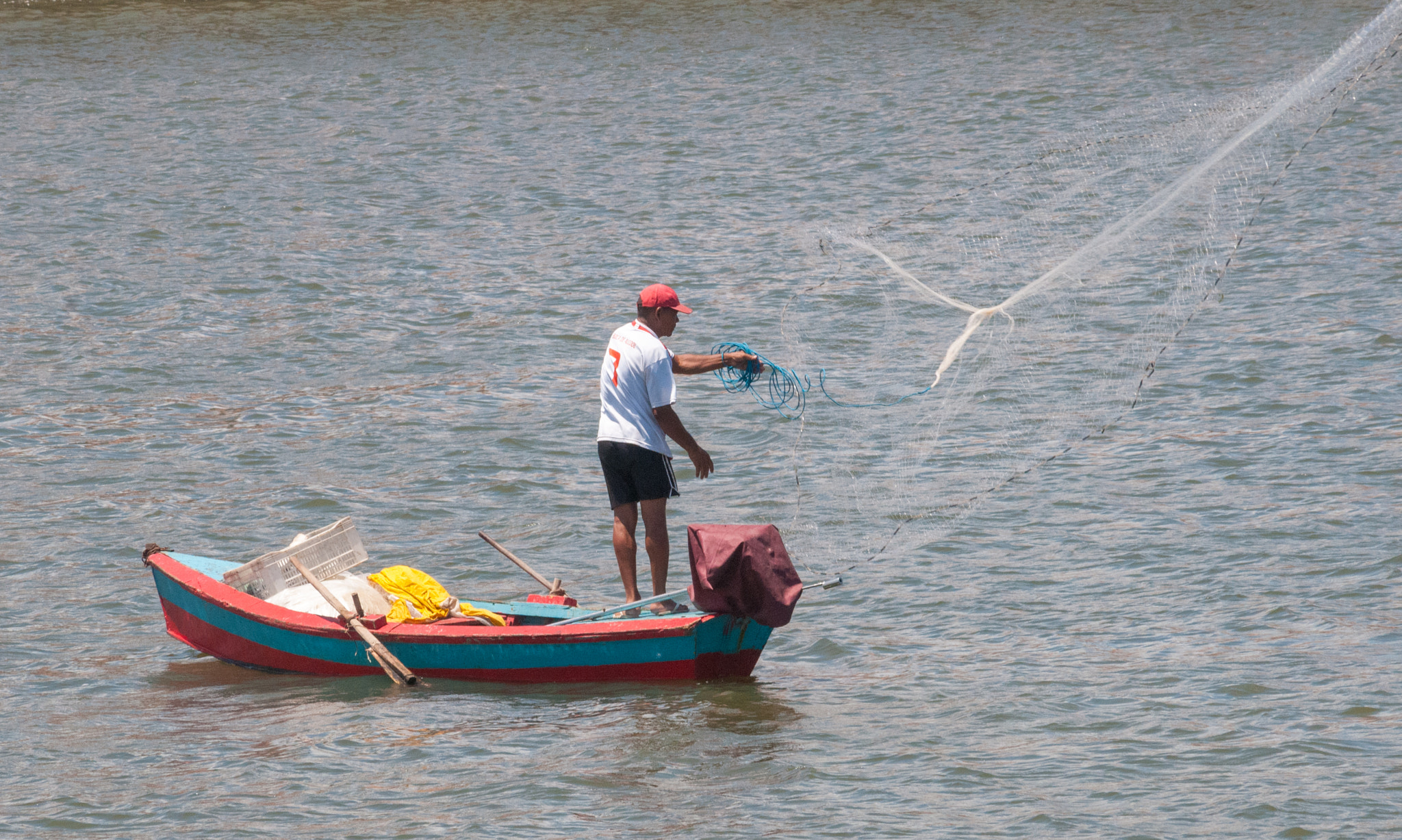 Nikon D300 sample photo. Fishermen in recife pernambuco state brazil photography
