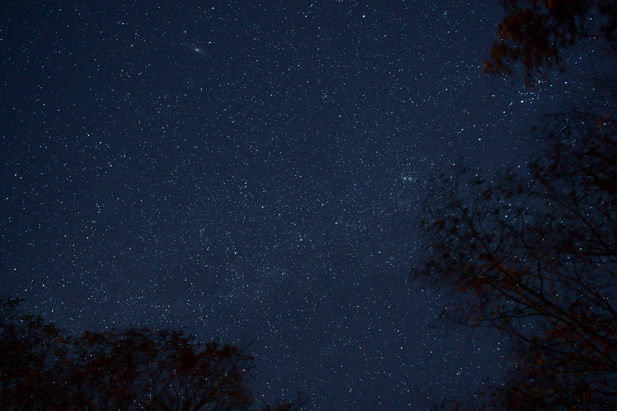 Sony a6000 sample photo. Star photography