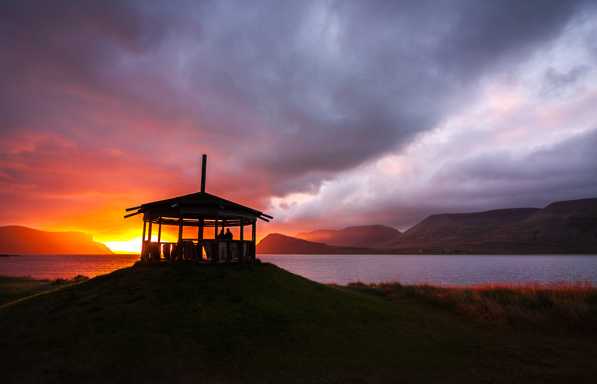 Canon EOS 40D sample photo. Viking sunset photography