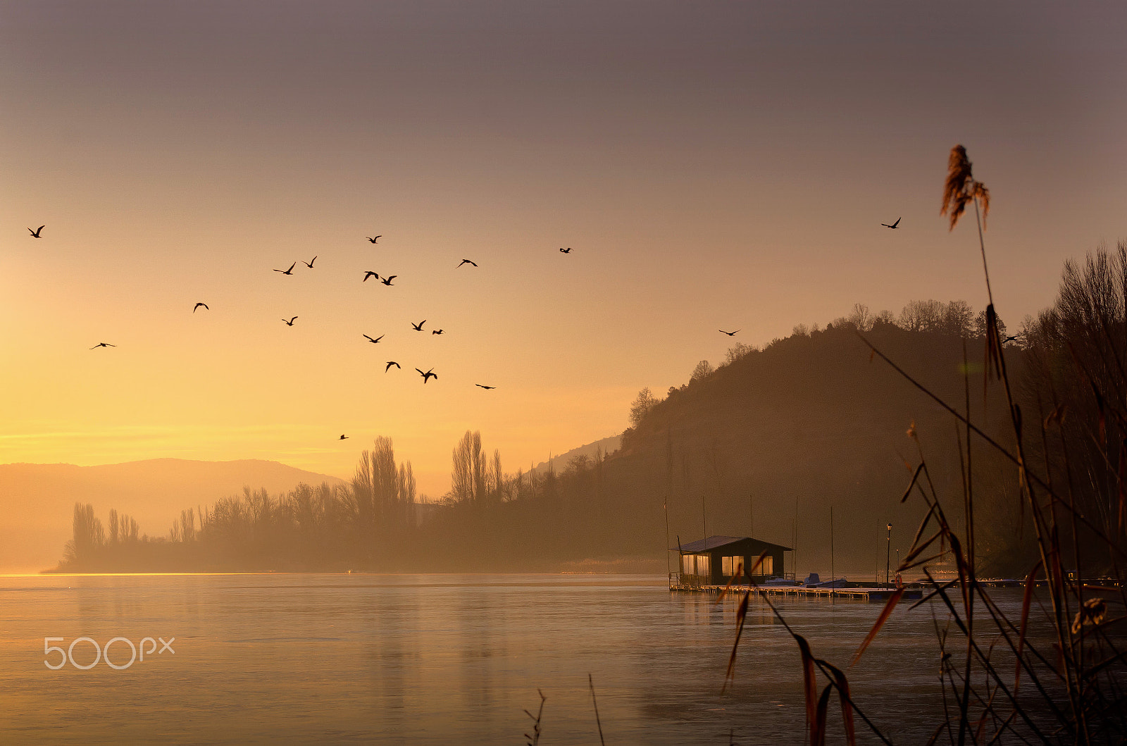 Nikon D7000 + Sigma 50-150mm F2.8 EX APO DC OS HSM sample photo. Frozen lake photography