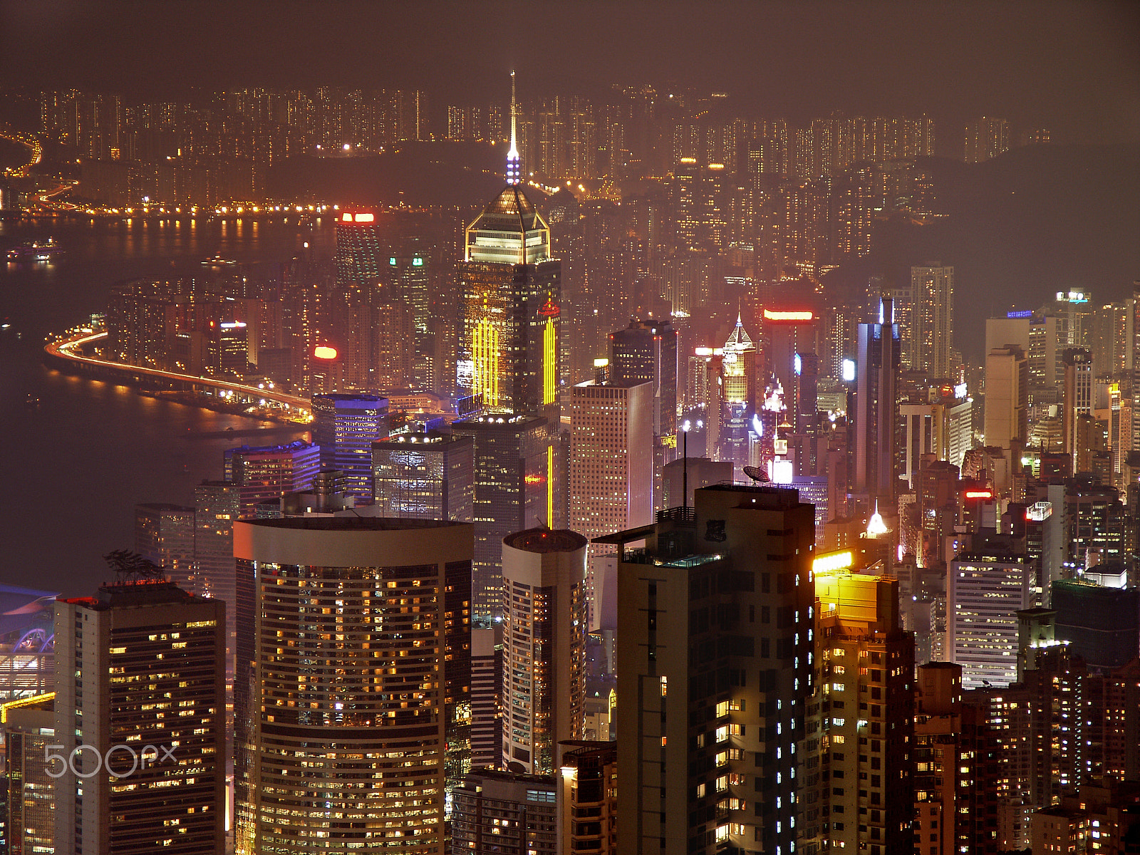 Olympus C8080WZ sample photo. Hong kong bladerunner photography