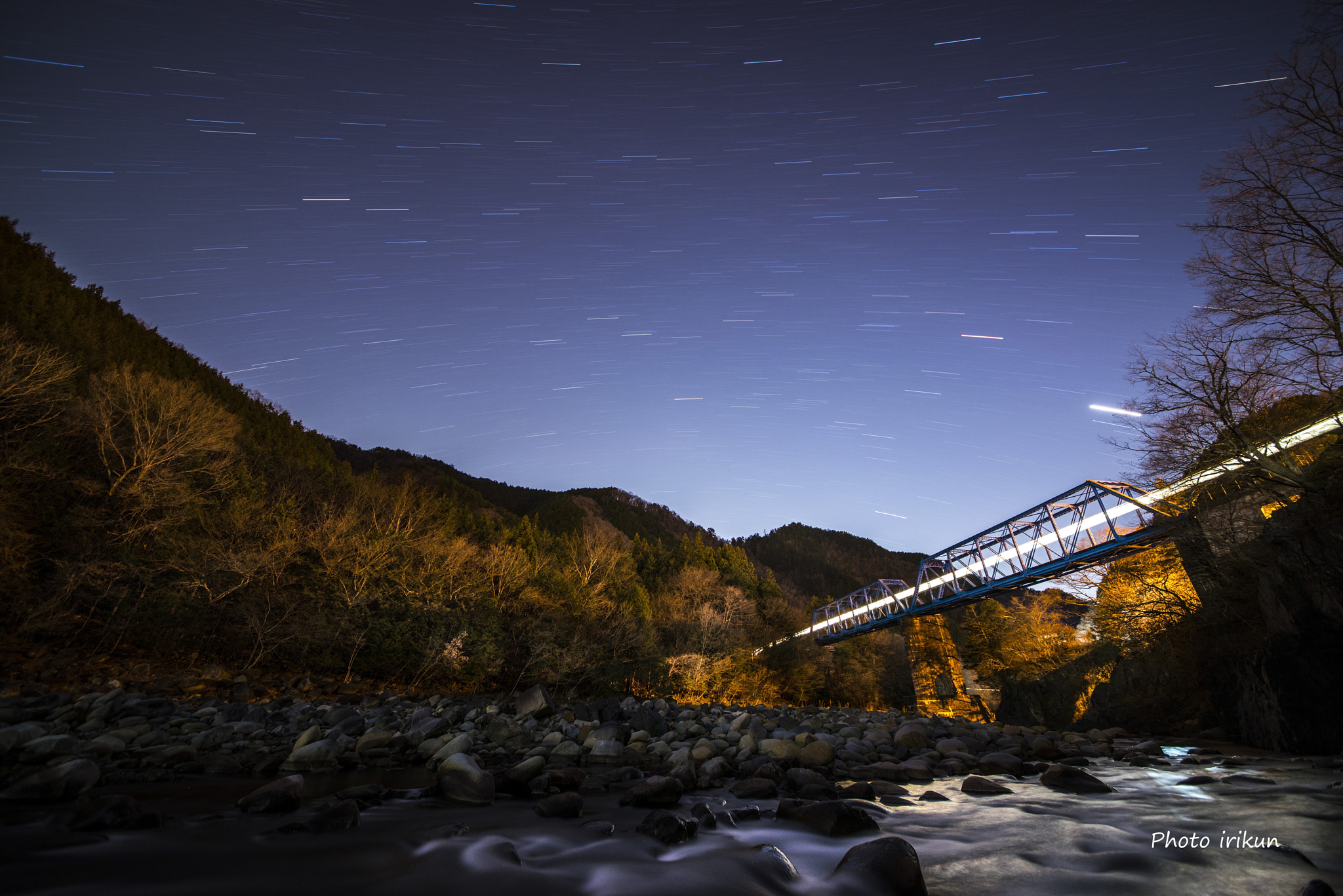 Nikon D810 + Sigma 12-24mm F4.5-5.6 II DG HSM sample photo. A star running railway photography