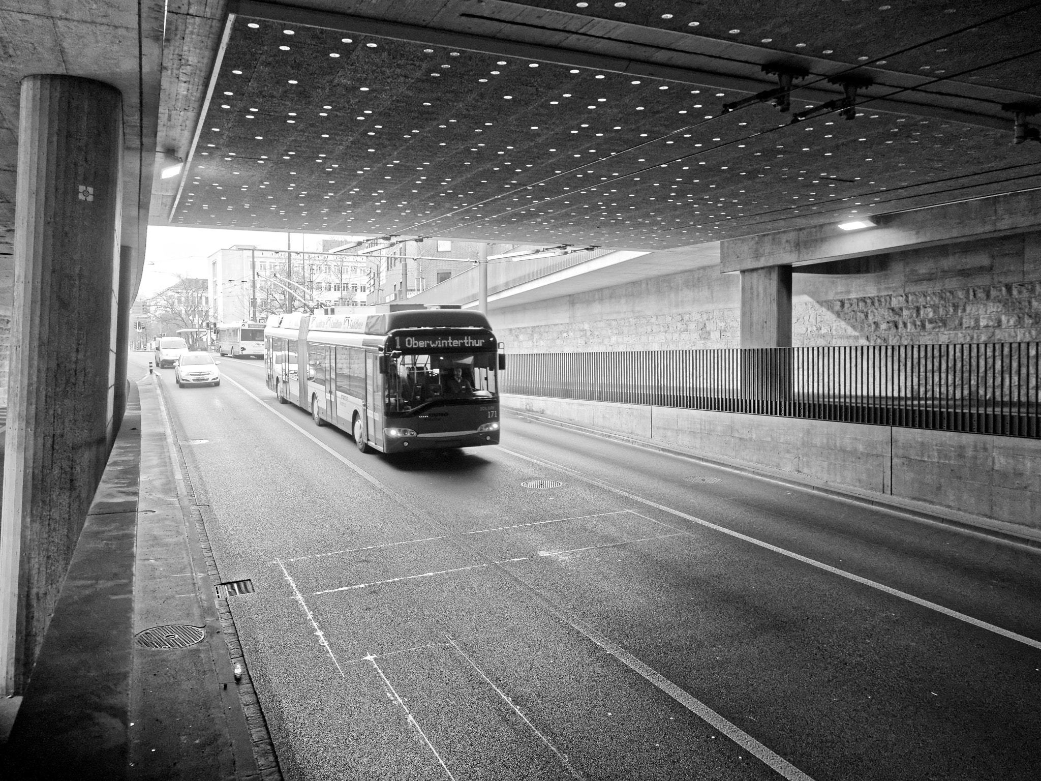 Olympus PEN-F sample photo. Winterthur photography