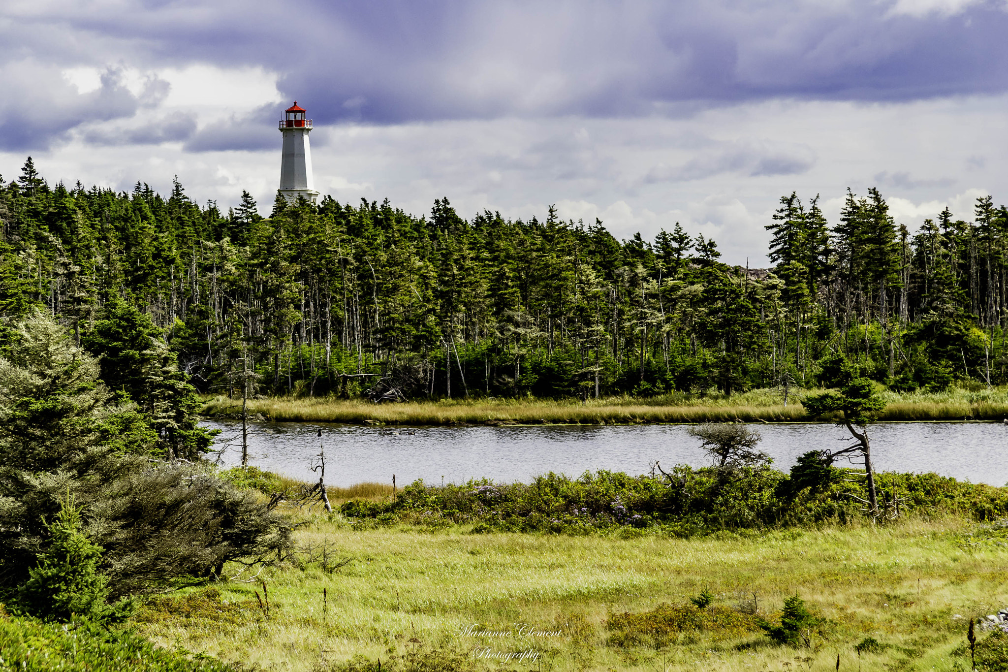 Canon EF-S 17-85mm F4-5.6 IS USM sample photo. Louisbourg lighthouse photography