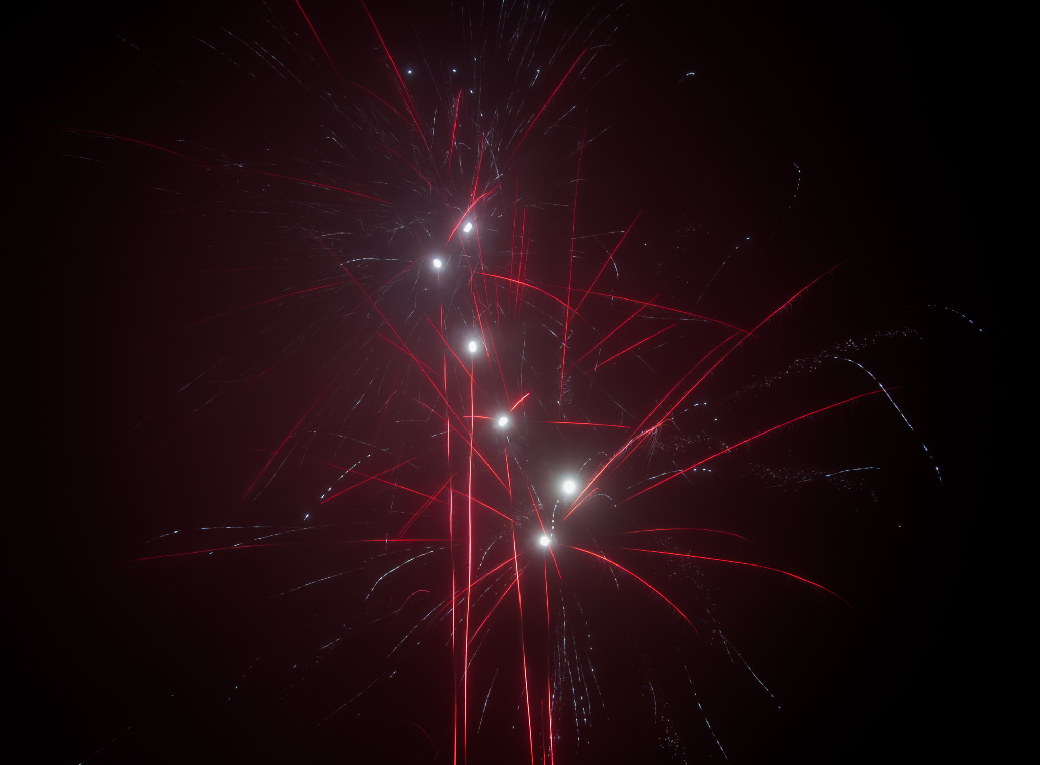 Nikon D200 sample photo. Firework photography