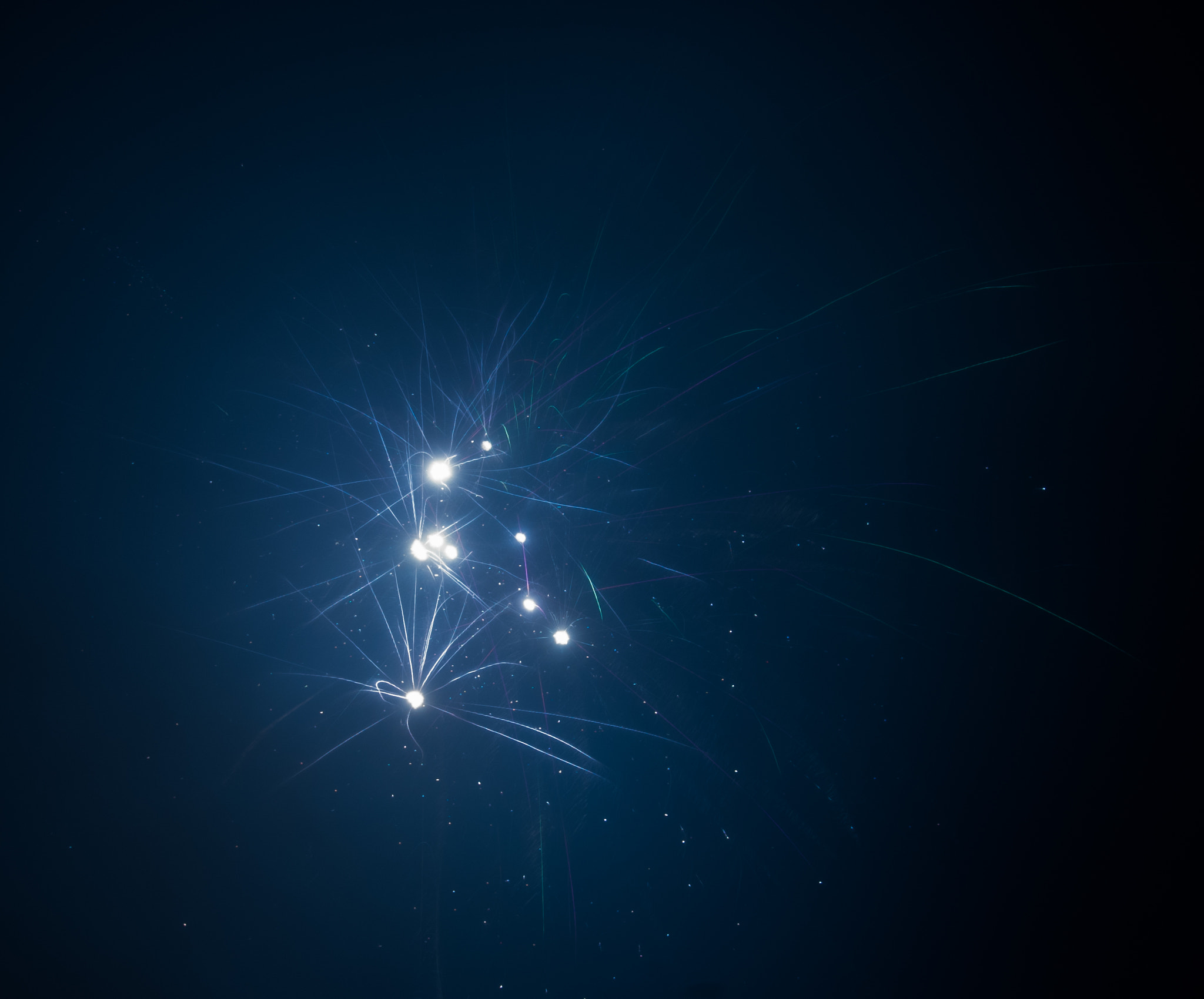 Nikon D200 sample photo. Firework photography