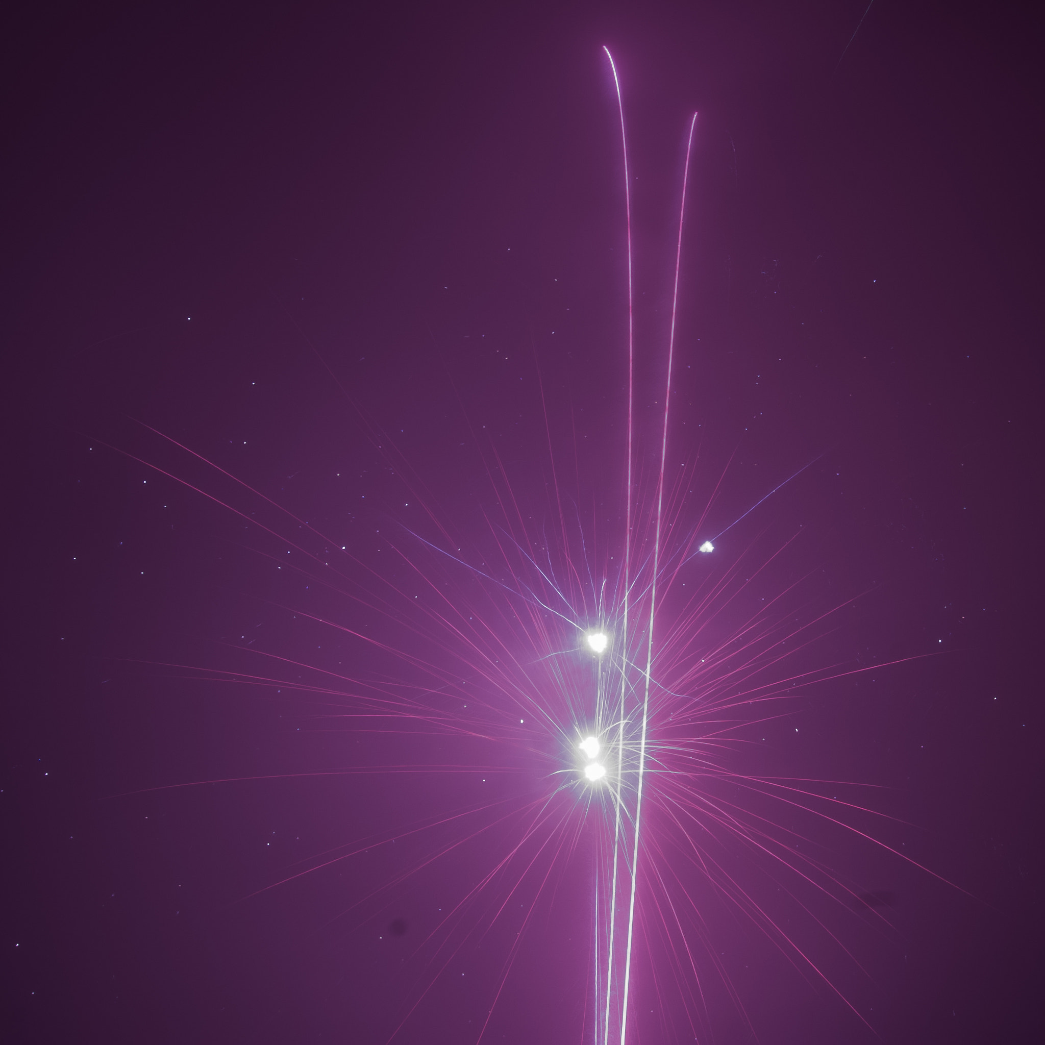 Nikon D200 sample photo. Firework photography