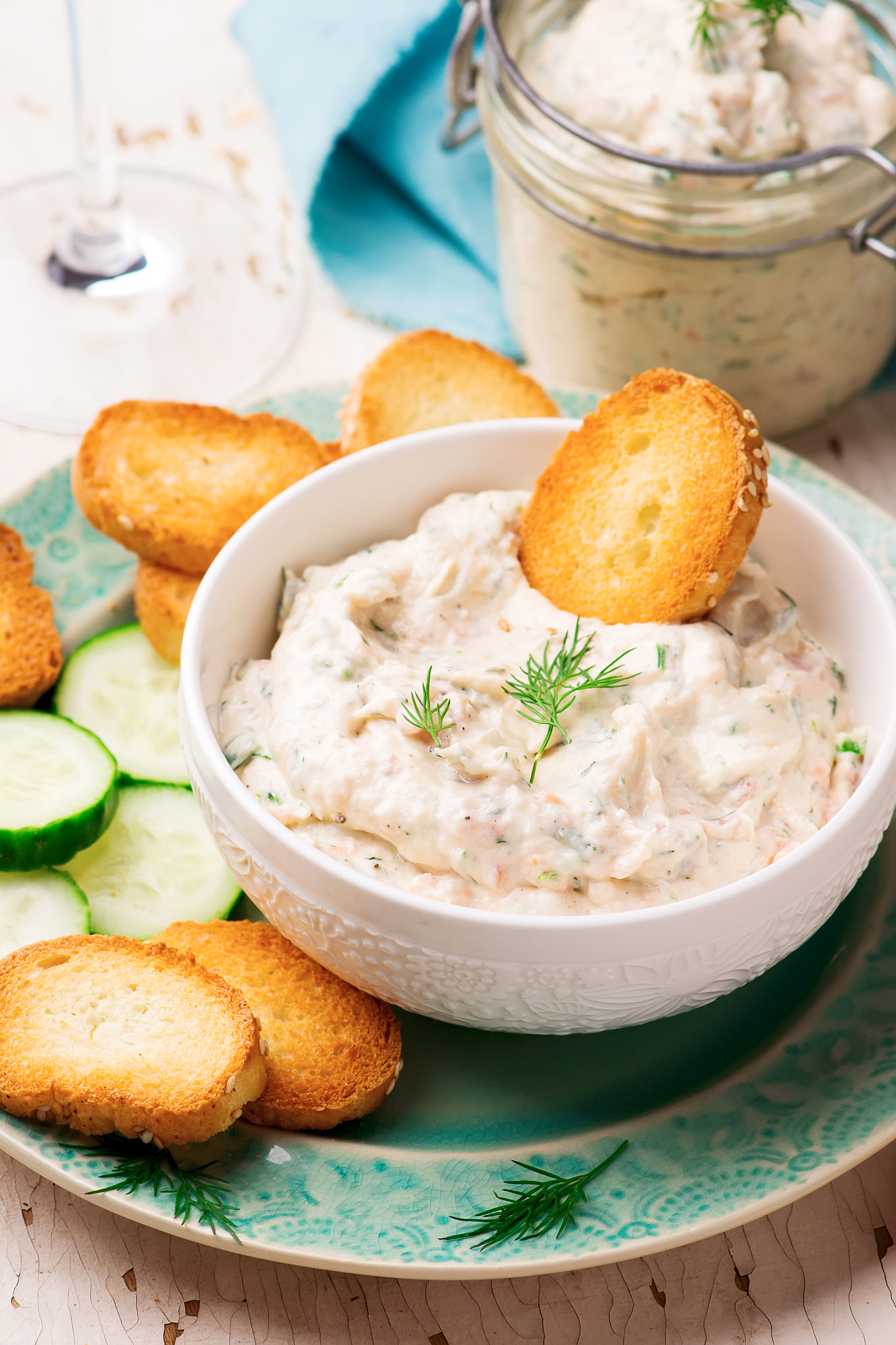 Nikon AF-S Micro-Nikkor 105mm F2.8G IF-ED VR sample photo. Smoked salmon  dip. photography