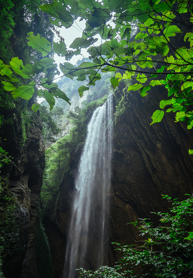 Panasonic DMC-GM1S sample photo. Waterfall photography
