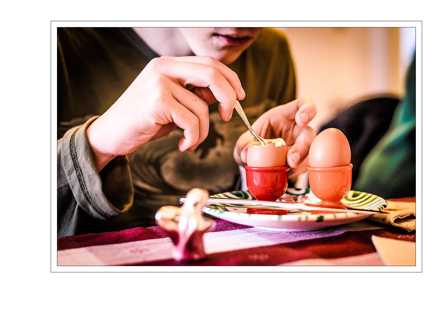 Nikon D5 + Nikon AF-S Nikkor 50mm F1.8G sample photo. Breakfast photography