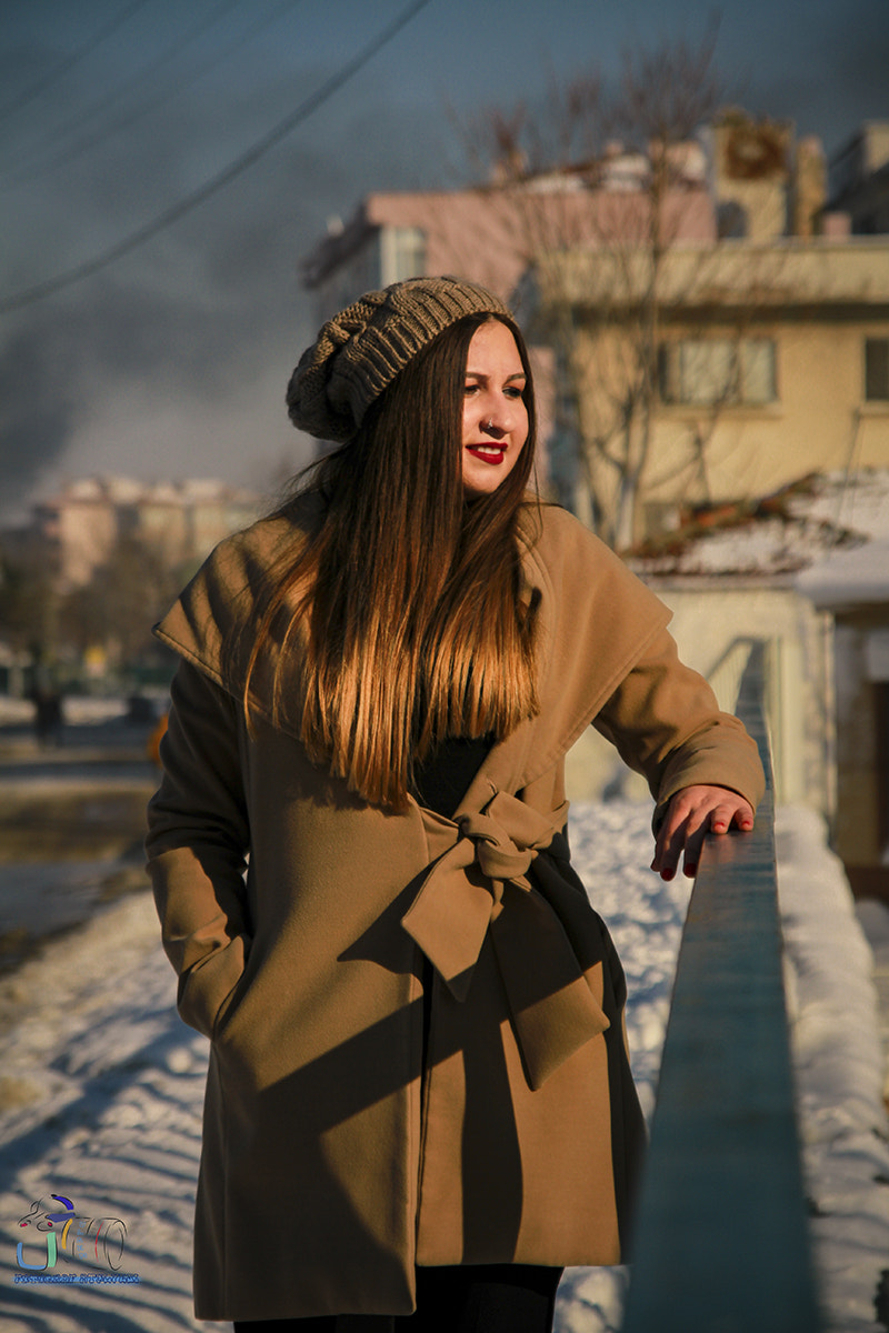 Canon EOS 7D sample photo. Snow day models and uzunkopru photography