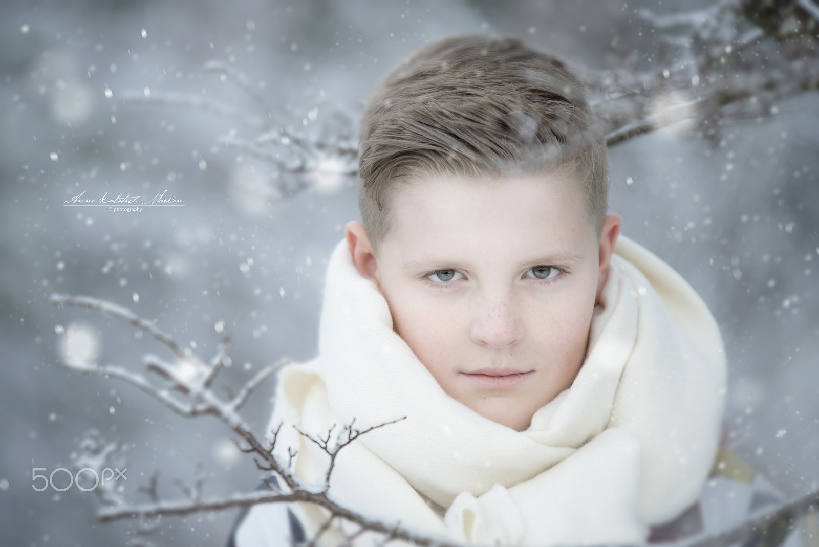 Nikon D810 sample photo. Winter boy photography