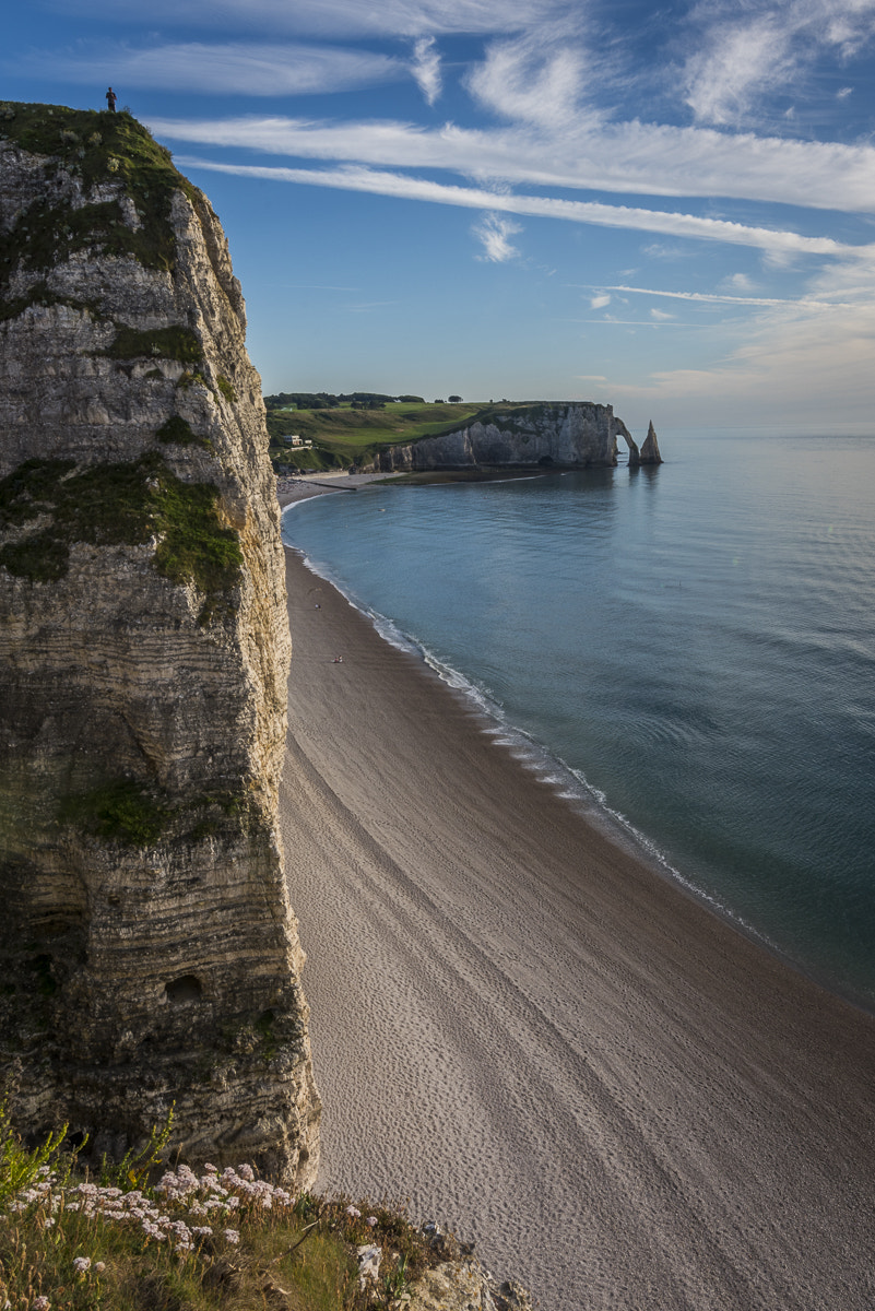 Nikon D810 + Tokina AT-X 16-28mm F2.8 Pro FX sample photo. Cliffs of etretat photography