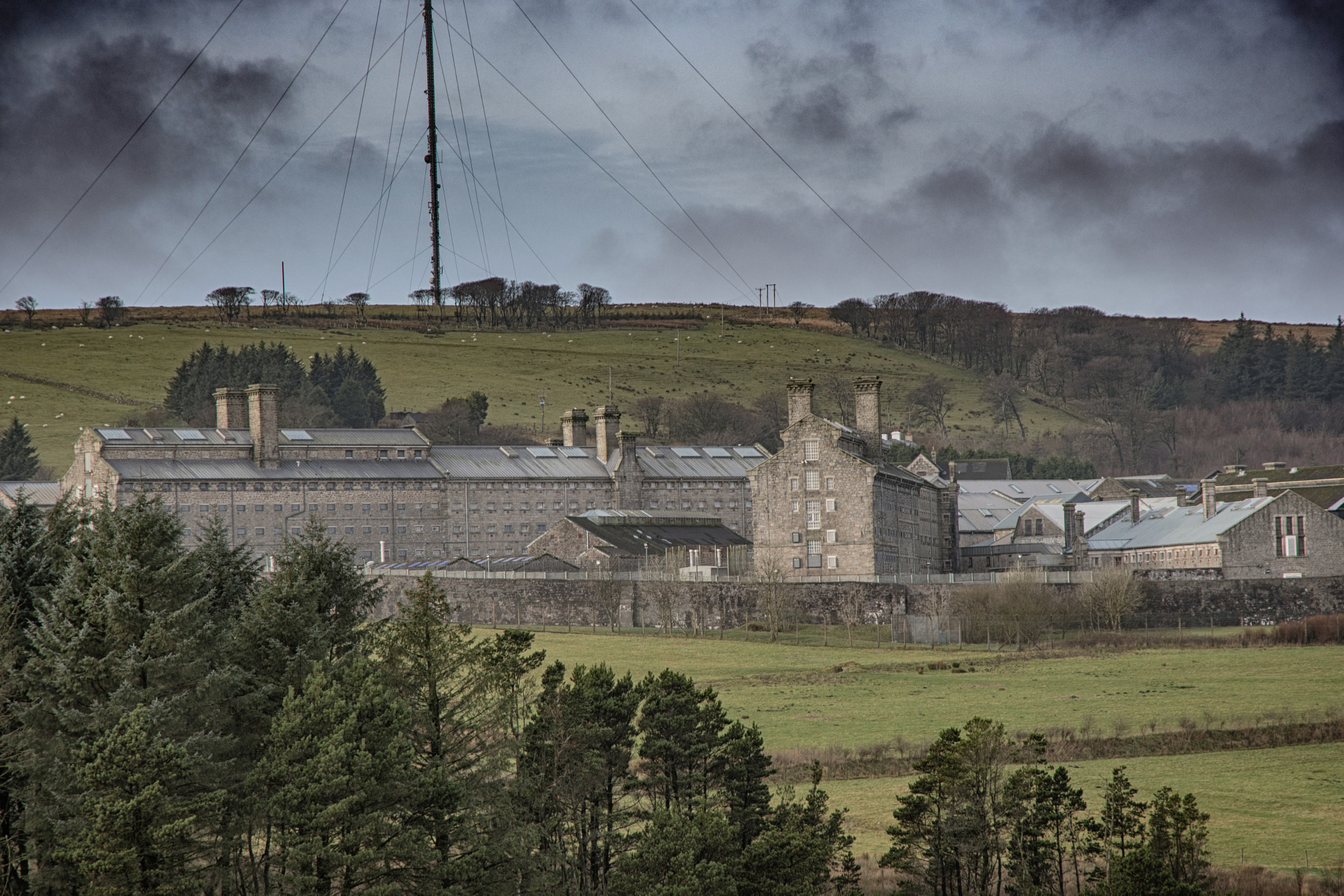 Nikon D500 sample photo. Dartmoor prison photography