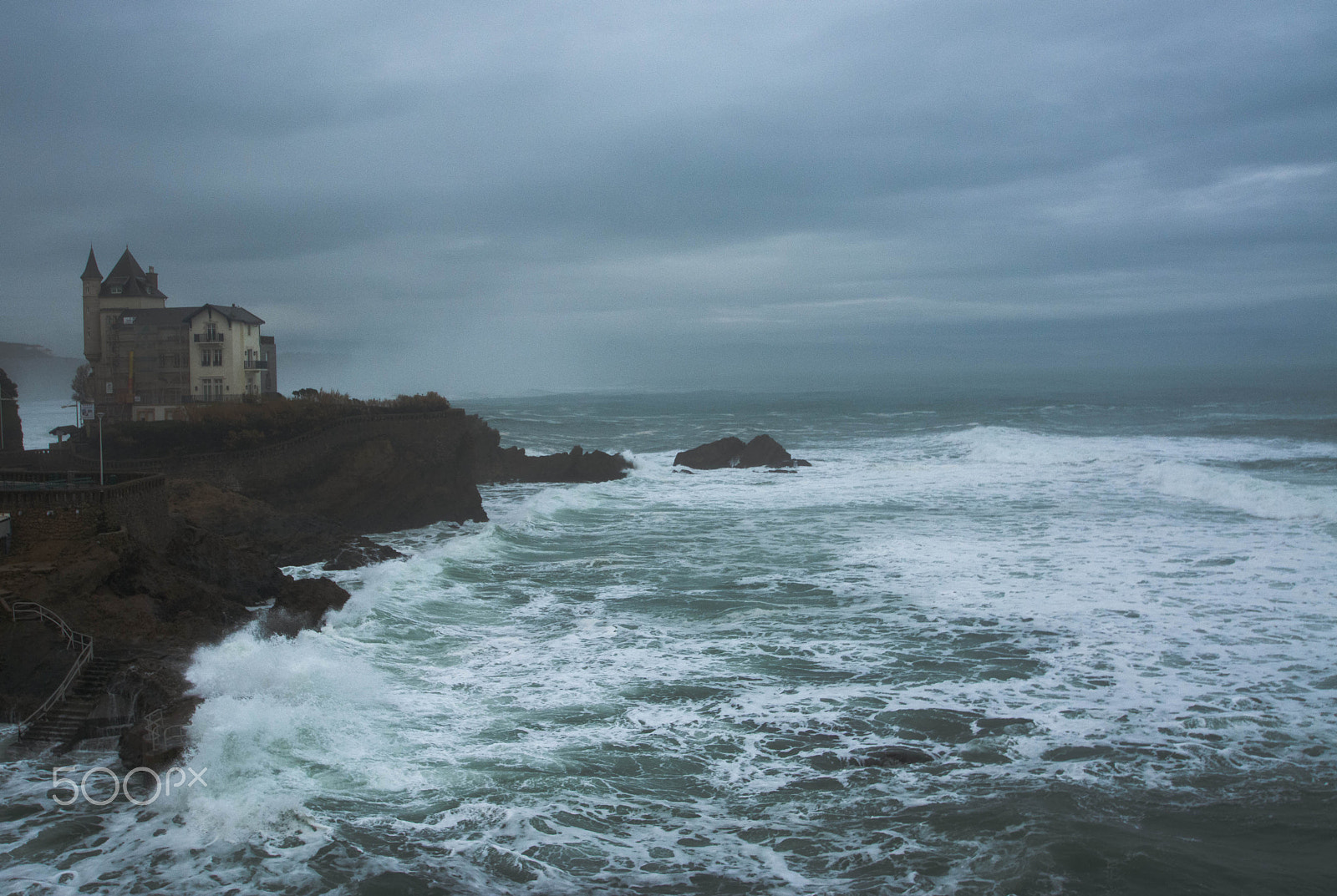 Nikon D5200 + Tamron SP AF 10-24mm F3.5-4.5 Di II LD Aspherical (IF) sample photo. Biarritz photography