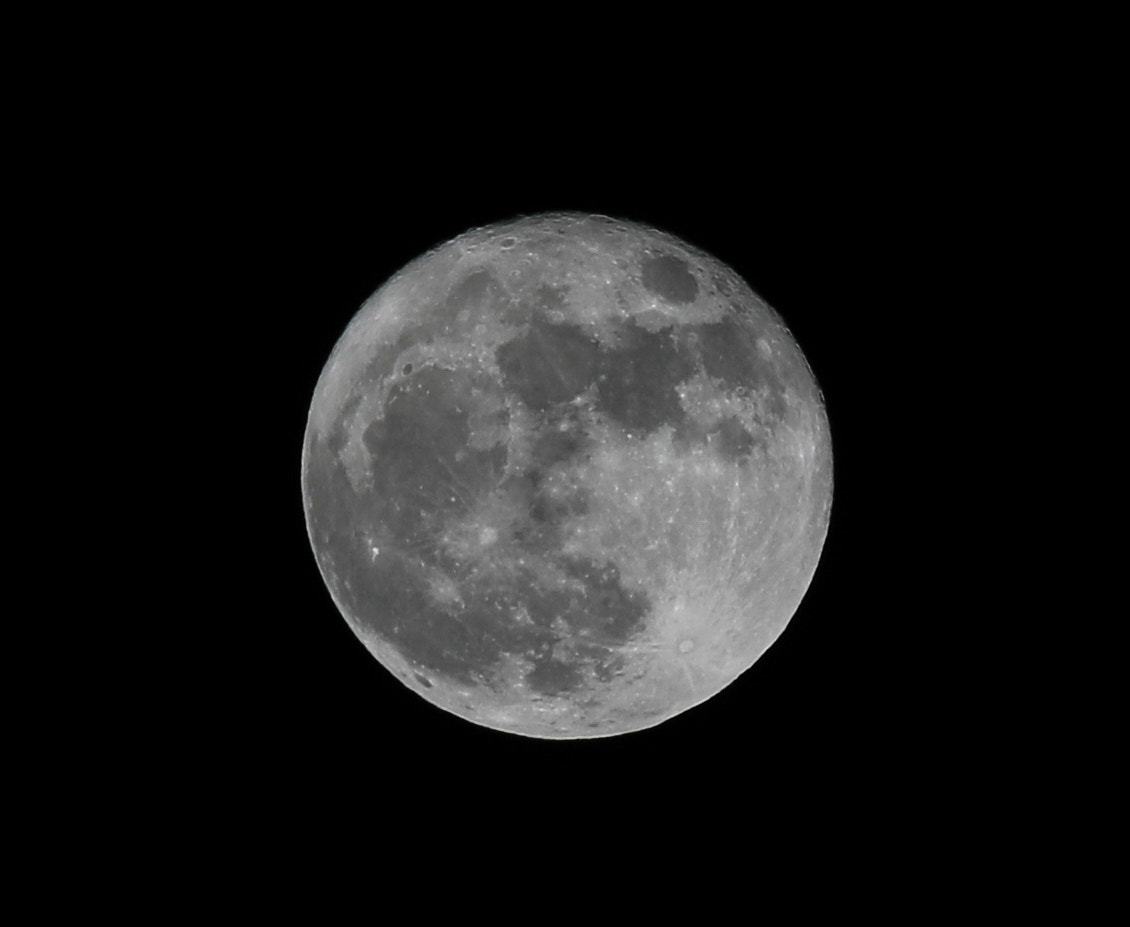 Canon EF 70-300mm F4-5.6 IS USM sample photo. Super moon observed in nov 2016 photography