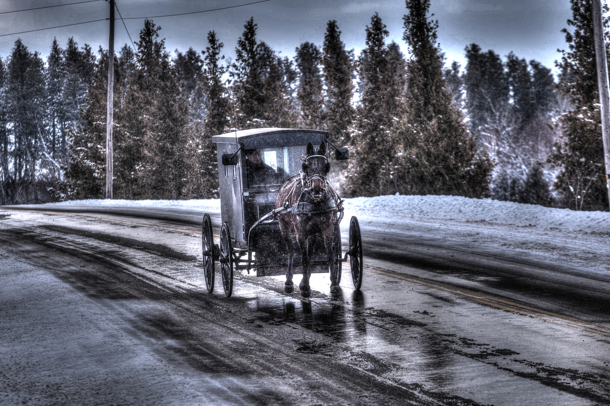 Canon EOS-1D Mark III sample photo. Sunday in the country photography