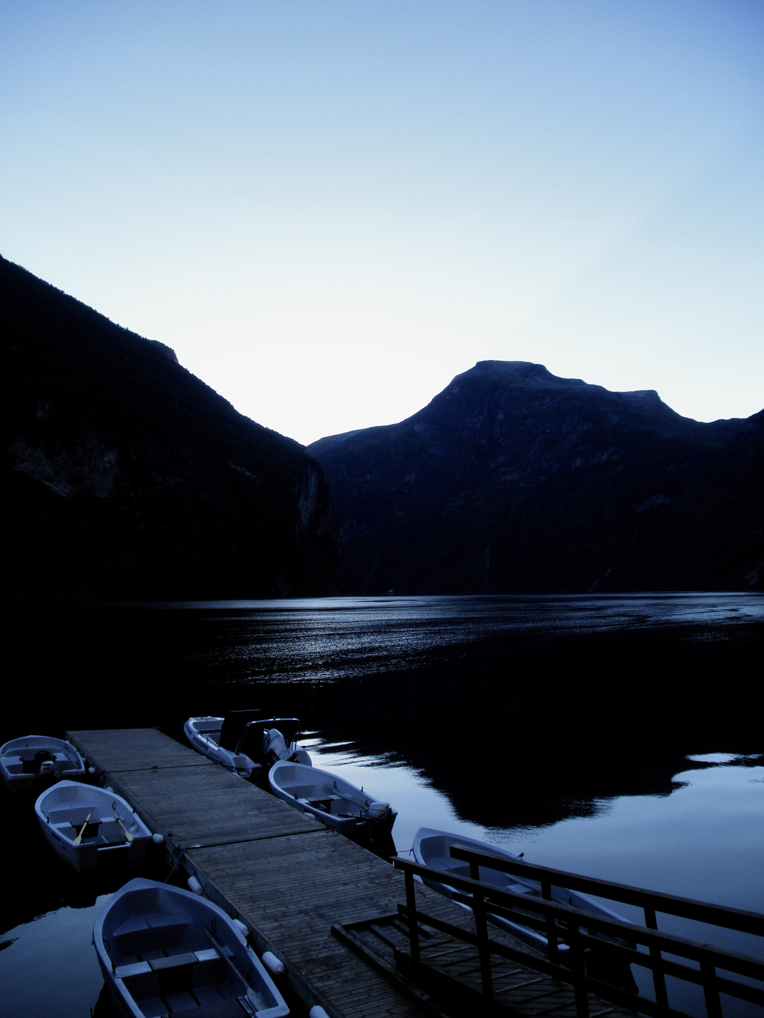 Olympus u7040,S7040 sample photo. Fjord  reflections photography
