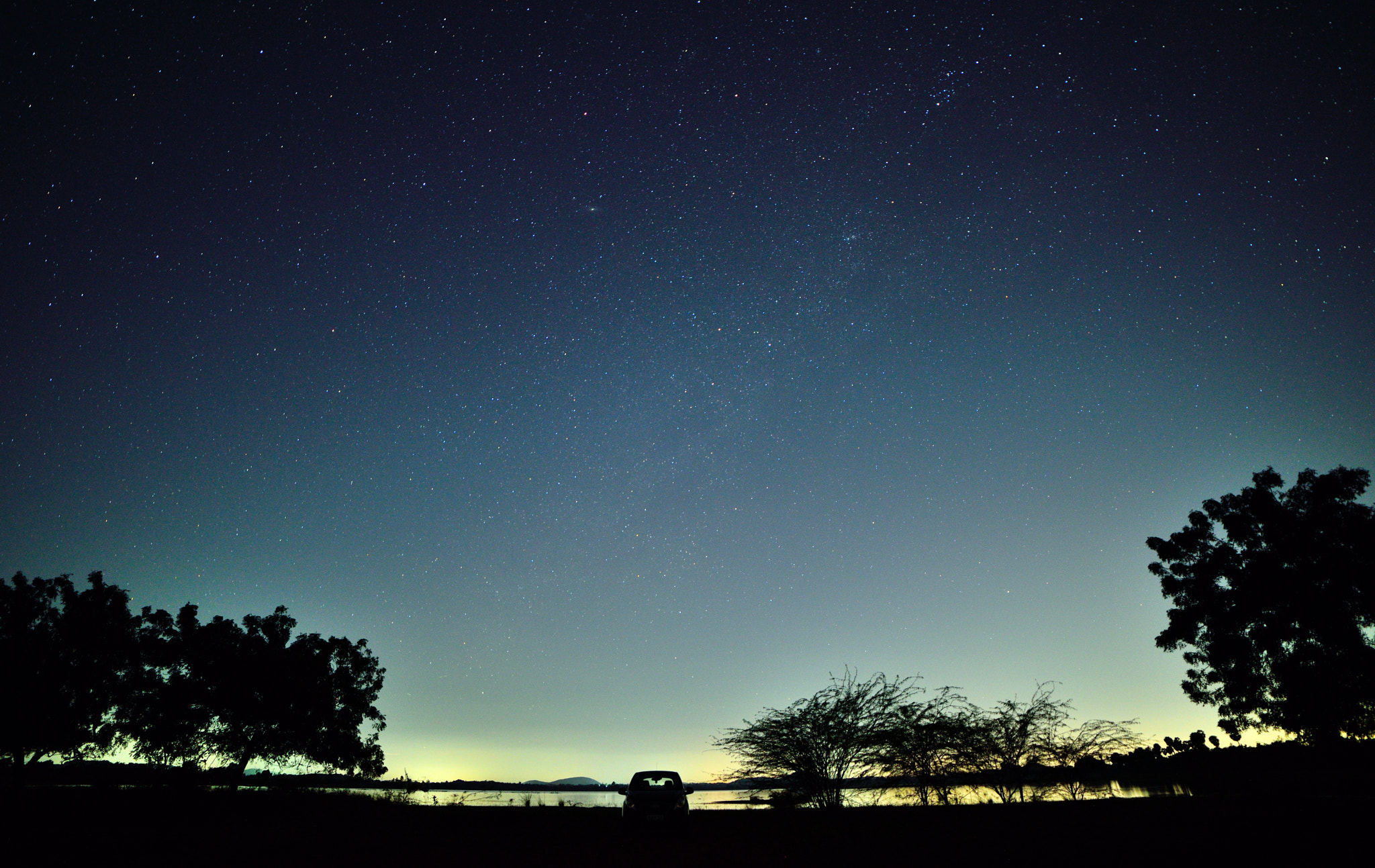 Samyang 14mm F2.8 ED AS IF UMC sample photo. Nightscape photography