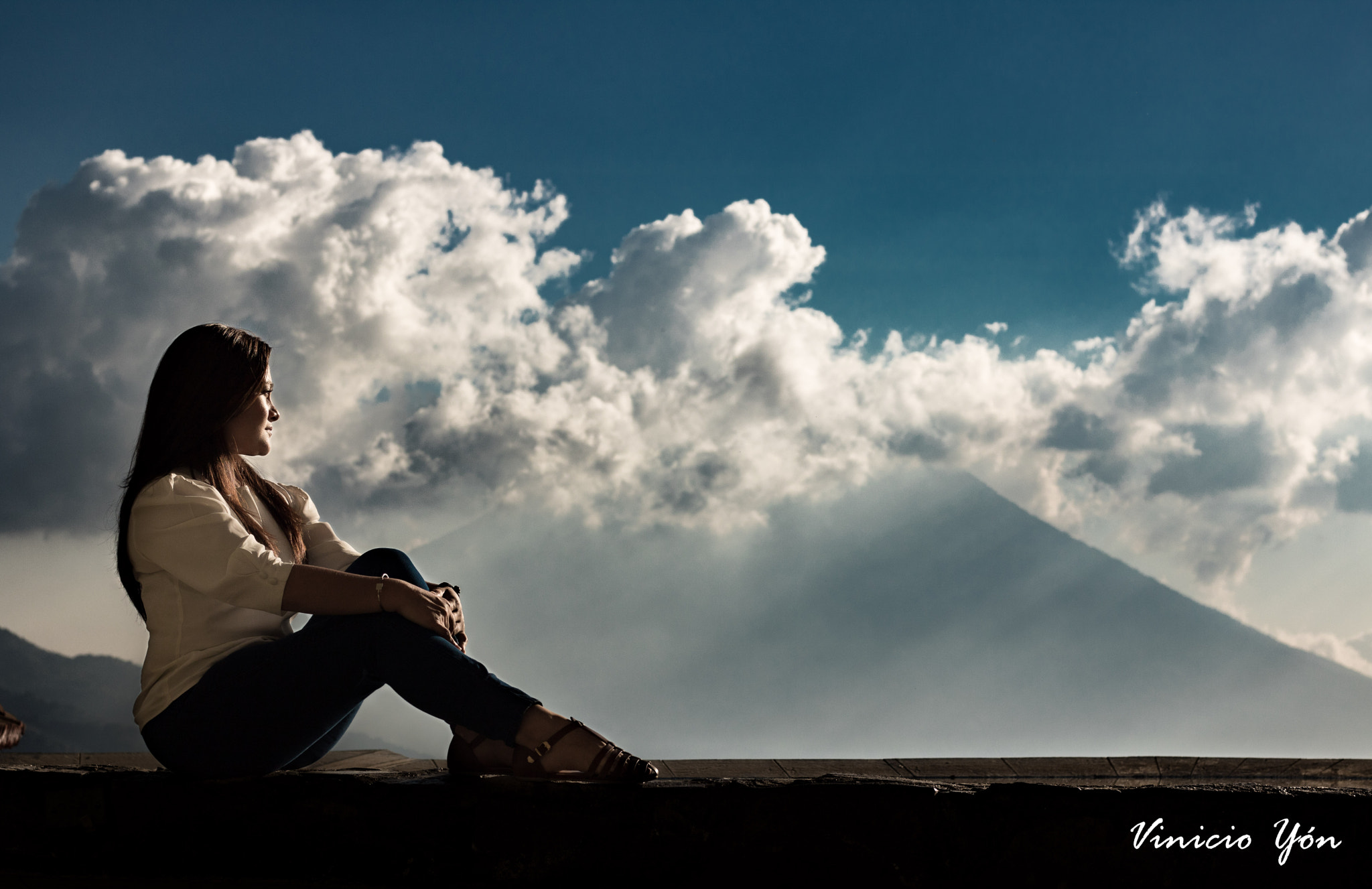 Canon EOS 760D (EOS Rebel T6s / EOS 8000D) sample photo. Volcan de agua, antigua guatemala. photography