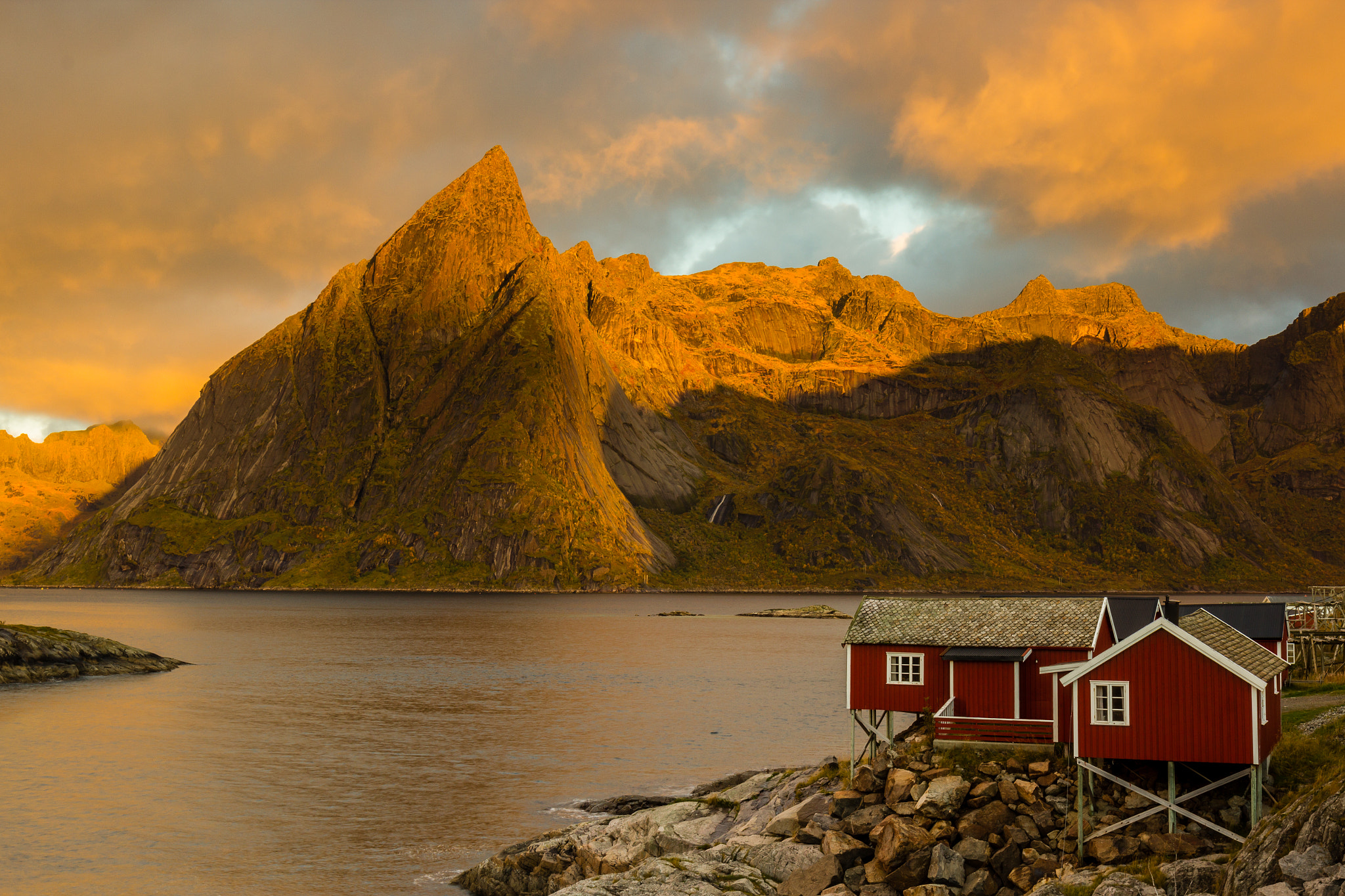 Canon EF 16-35mm F4L IS USM sample photo. Yellow hamnøy photography