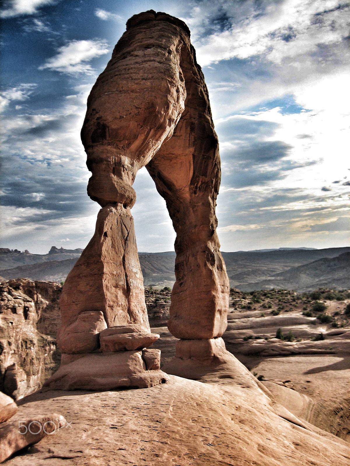 Canon DIGITAL IXUS 55 sample photo. Delicate arch, arches national park photography