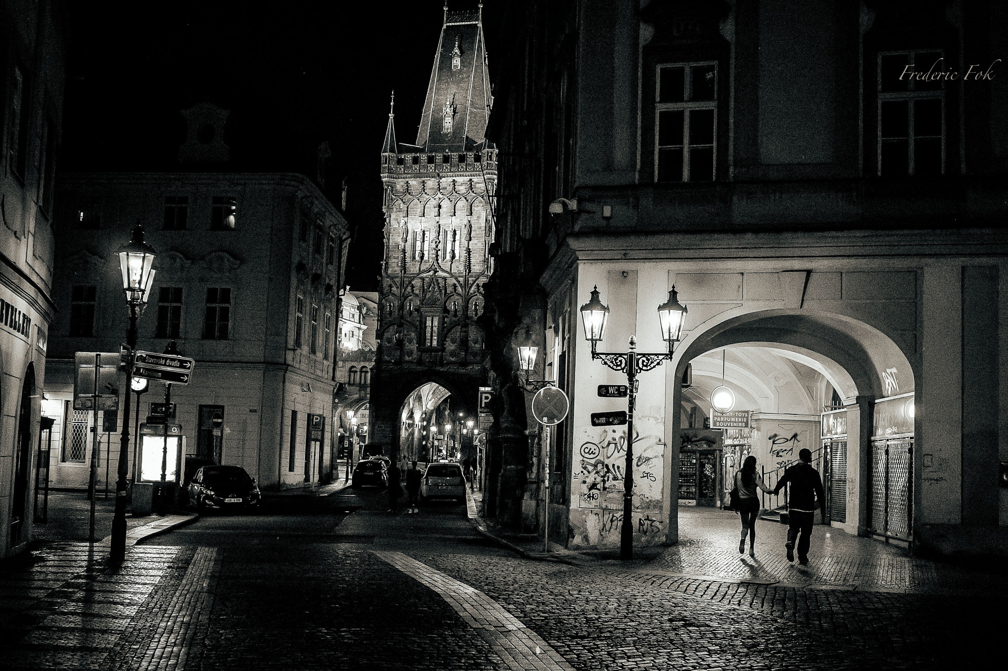 Sony a7 + Sigma 30mm F2.8 EX DN sample photo. Prague by night photography