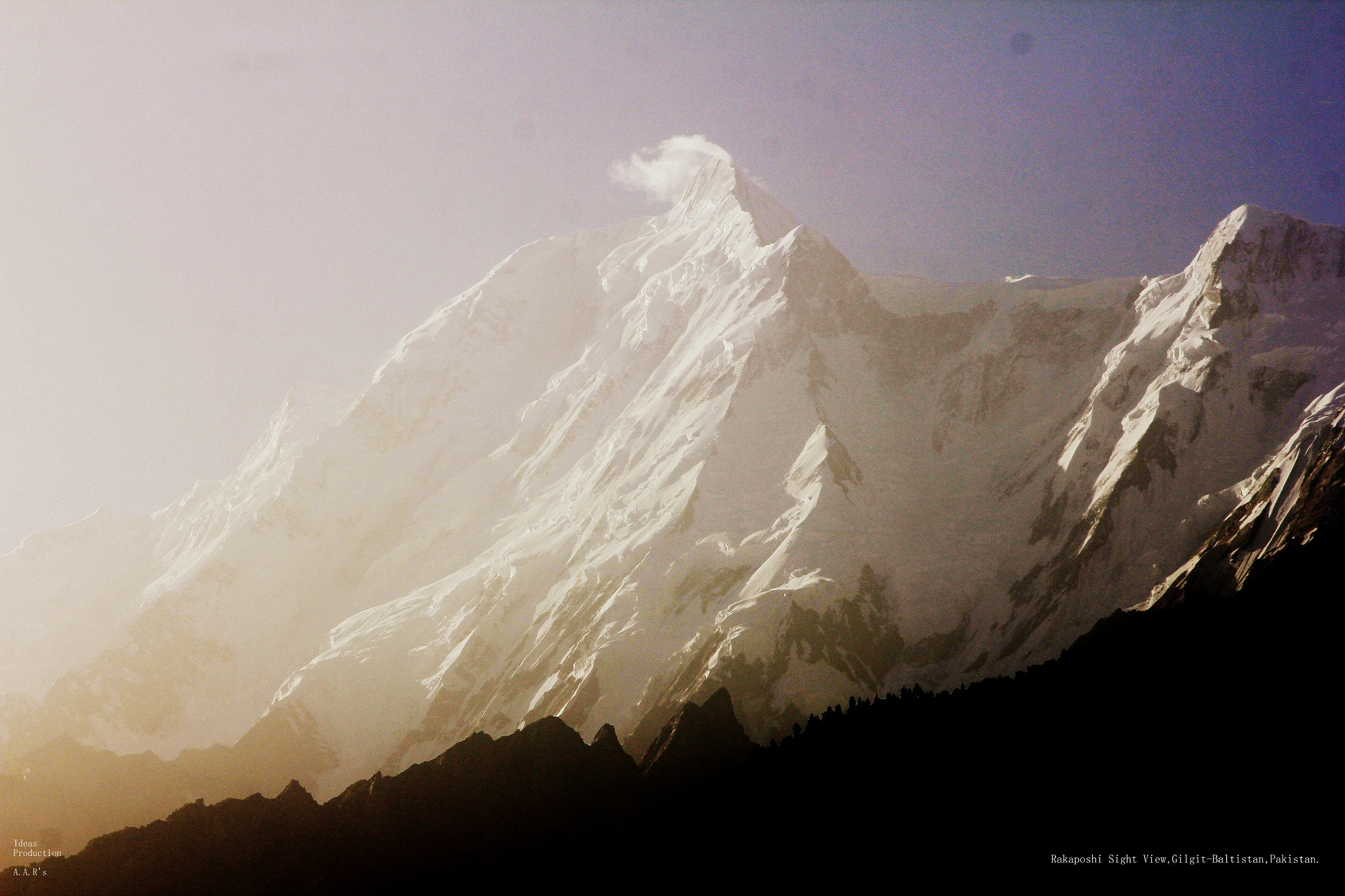 Canon EOS 60D + Canon EF 24-85mm F3.5-4.5 USM sample photo. Rakaposhi peak photography